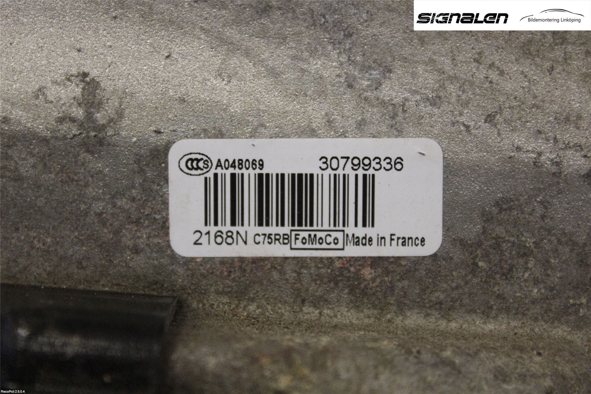 Volvo V50 08-12 Låskista-Dörrlås