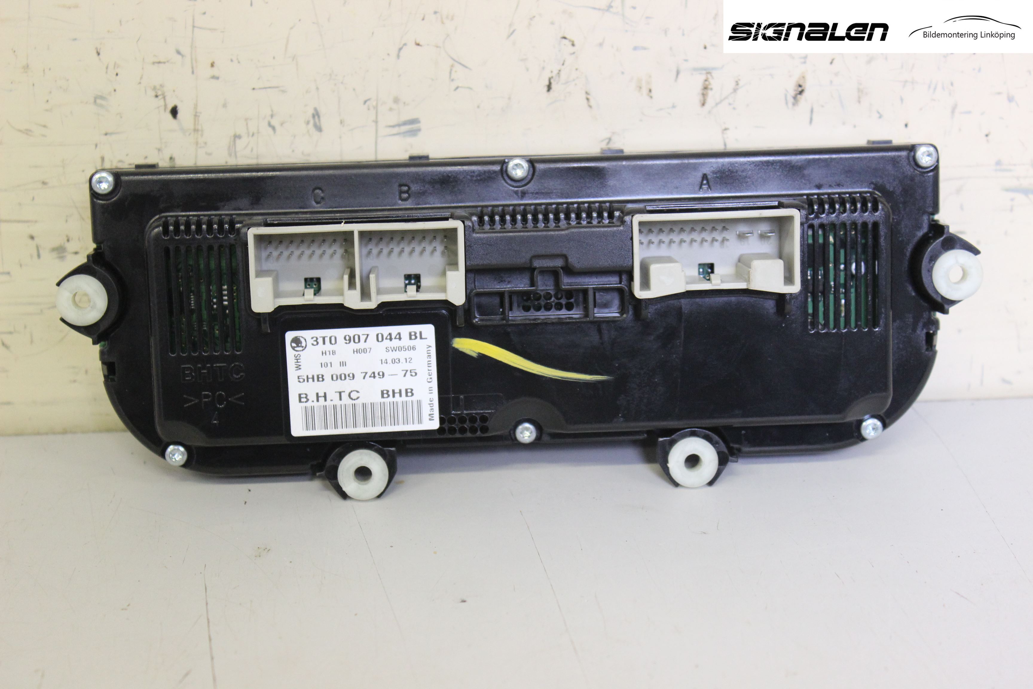 Skoda SUPERB 09-15 Ac Styrenhet Ac Manöveren