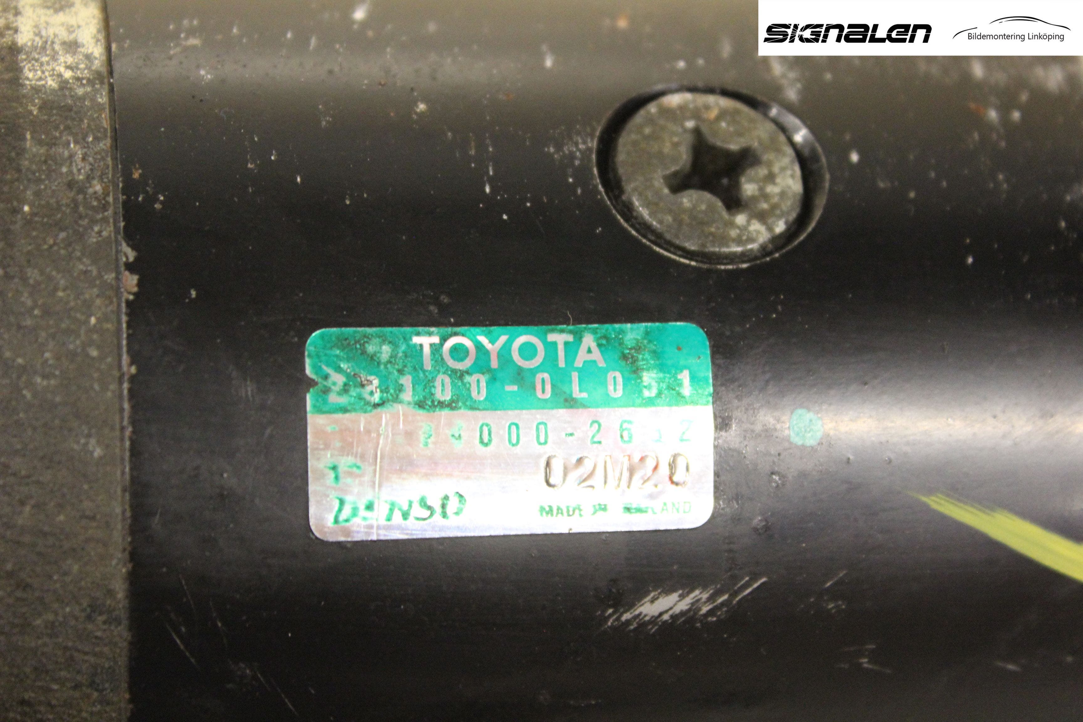 Toyota HILUX 05-16 Startmotor Diesel