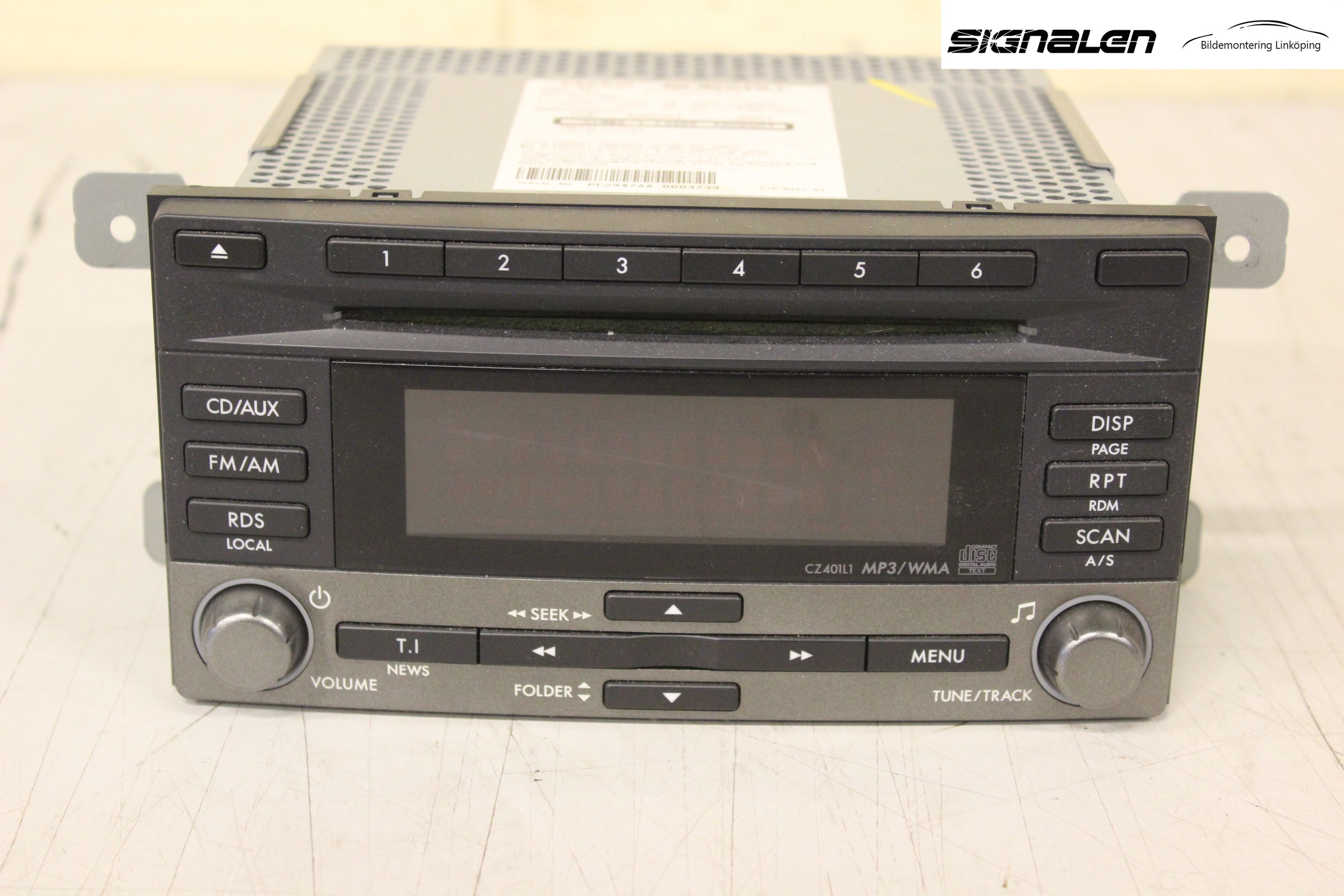 Subaru IMPREZA III 08-11 Cd Radio - Multimediapanel