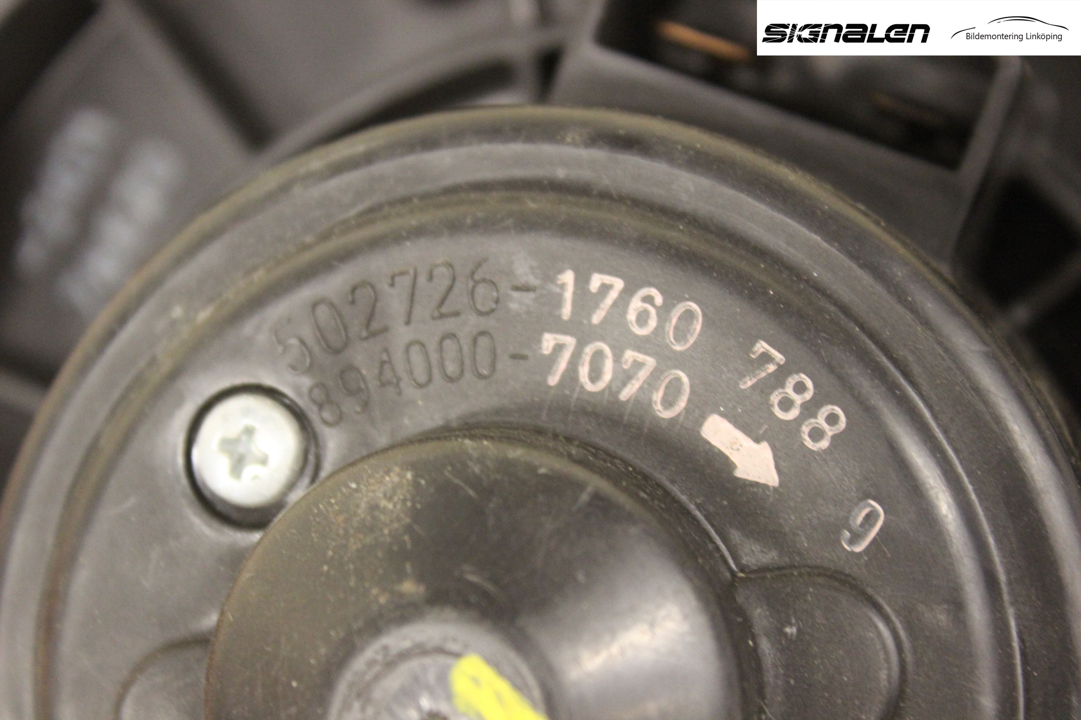 Subaru IMPREZA III 08-11 Värmefläkt