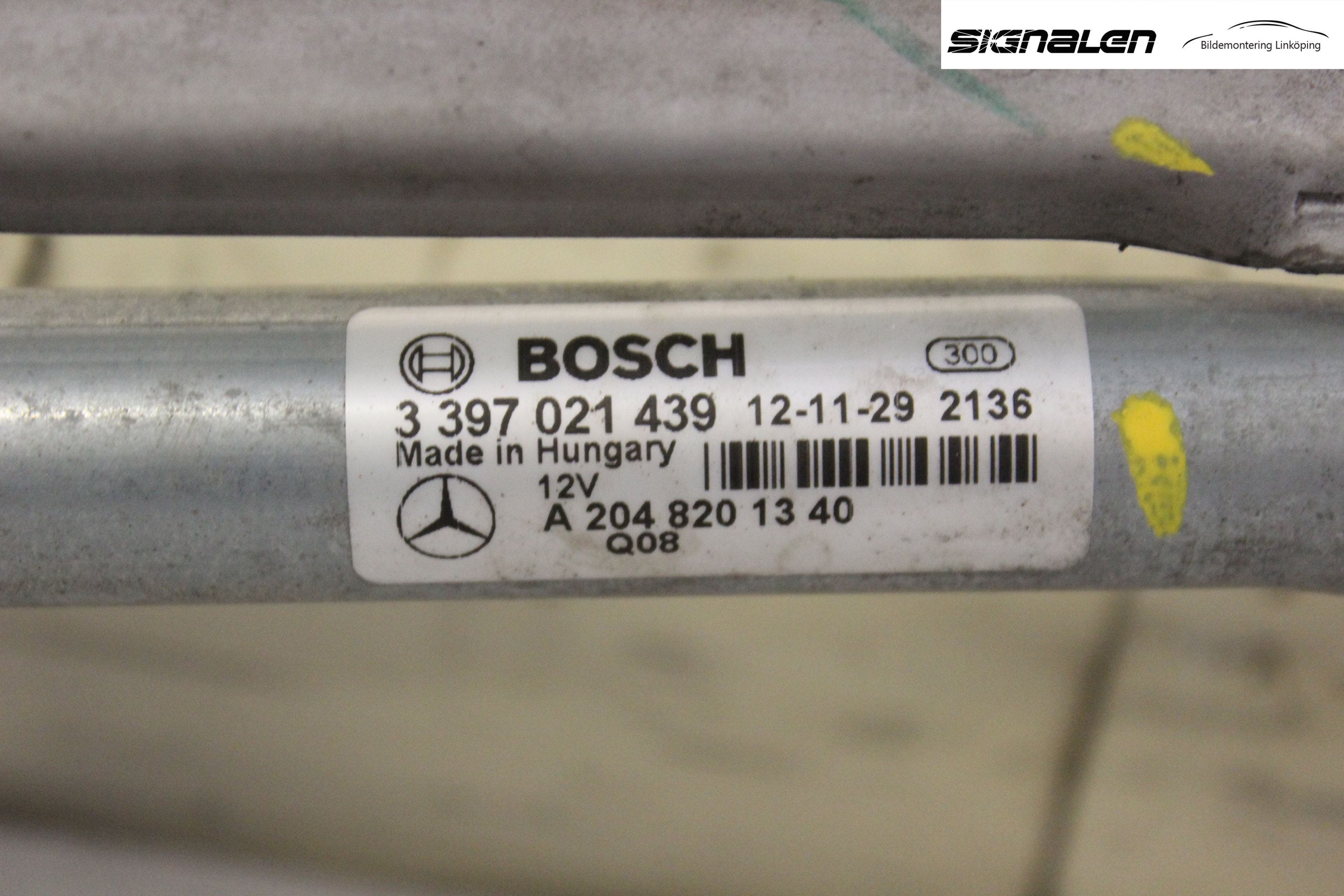 Mercedes-Benz MB GLK-KLASS (X204) 08-16 Torkarmekanism Vindruta