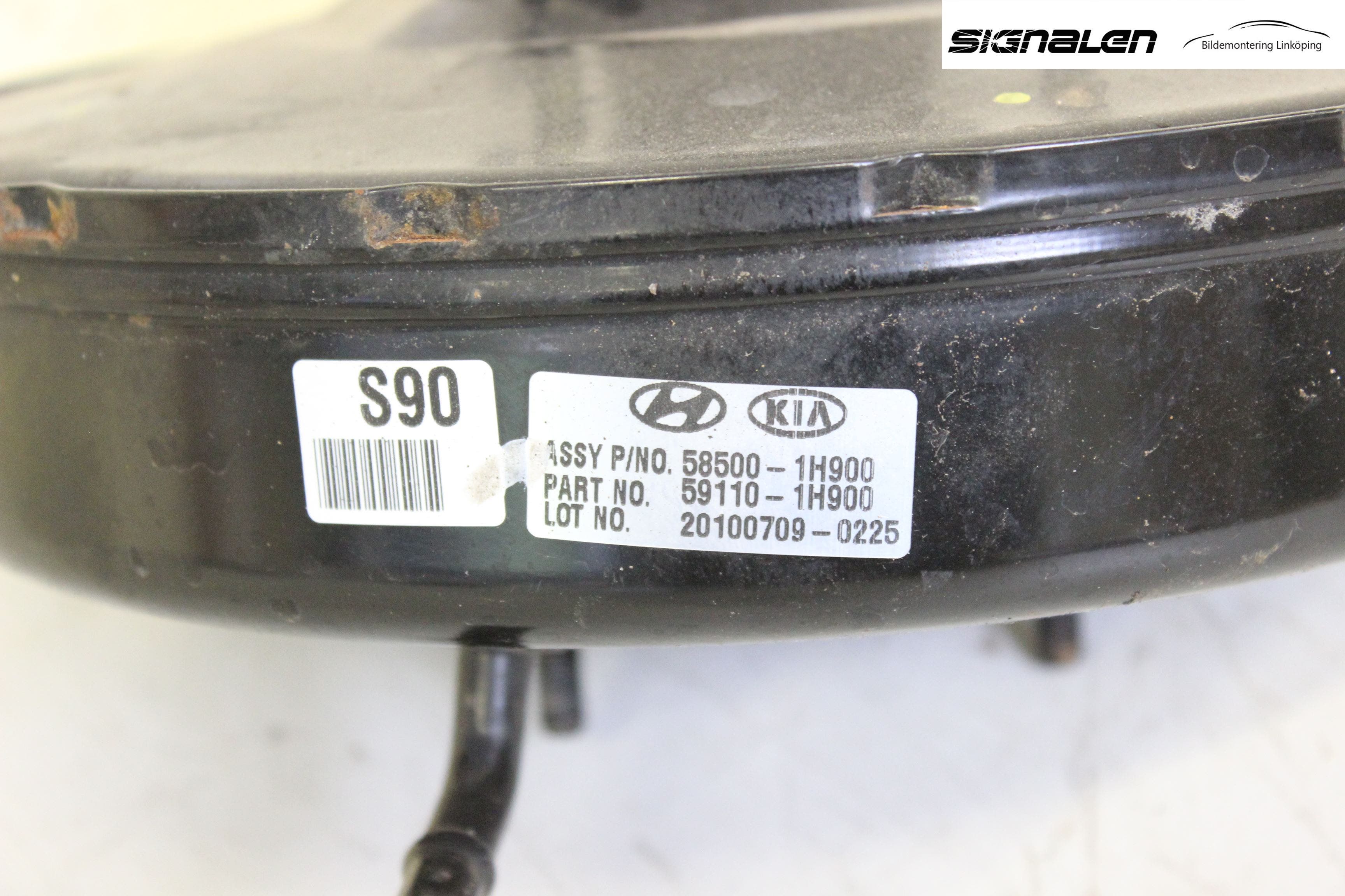 Kia CEED 06-12 Bromsservo