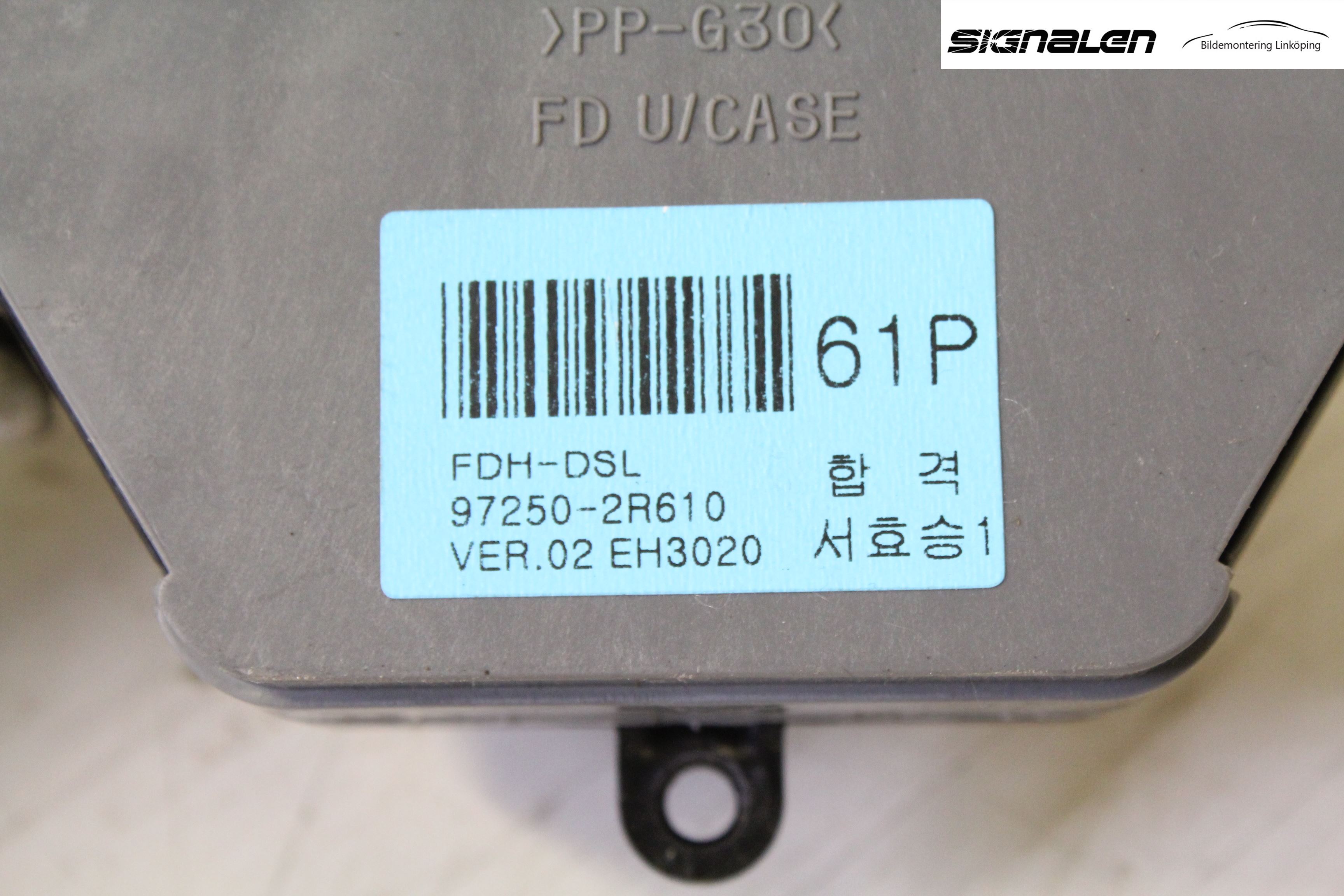 Hyundai i30 FD 07-12 Ac Styrenhet Ac Manöveren