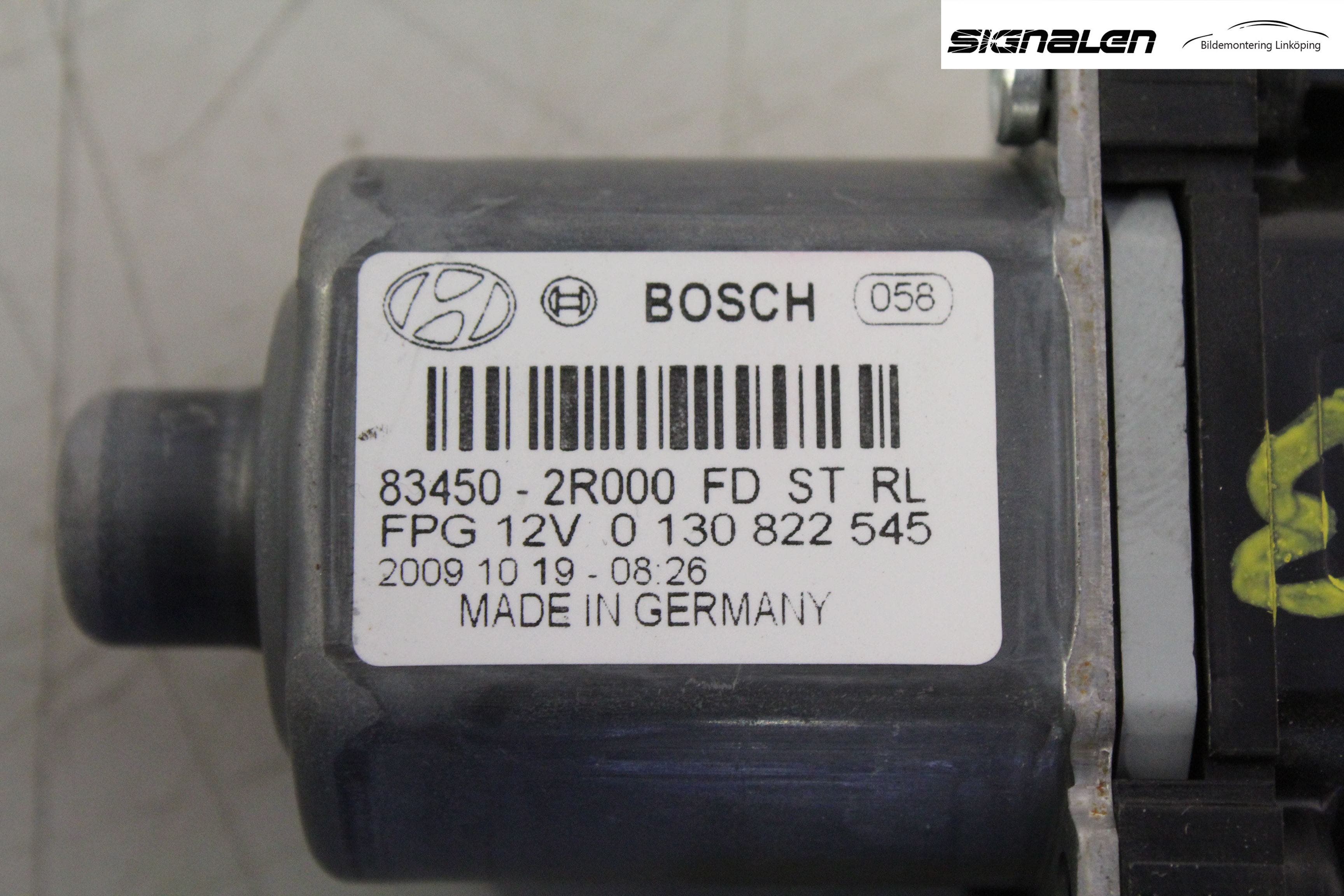 Hyundai i30 FD 07-12 Fönsterhissmotor