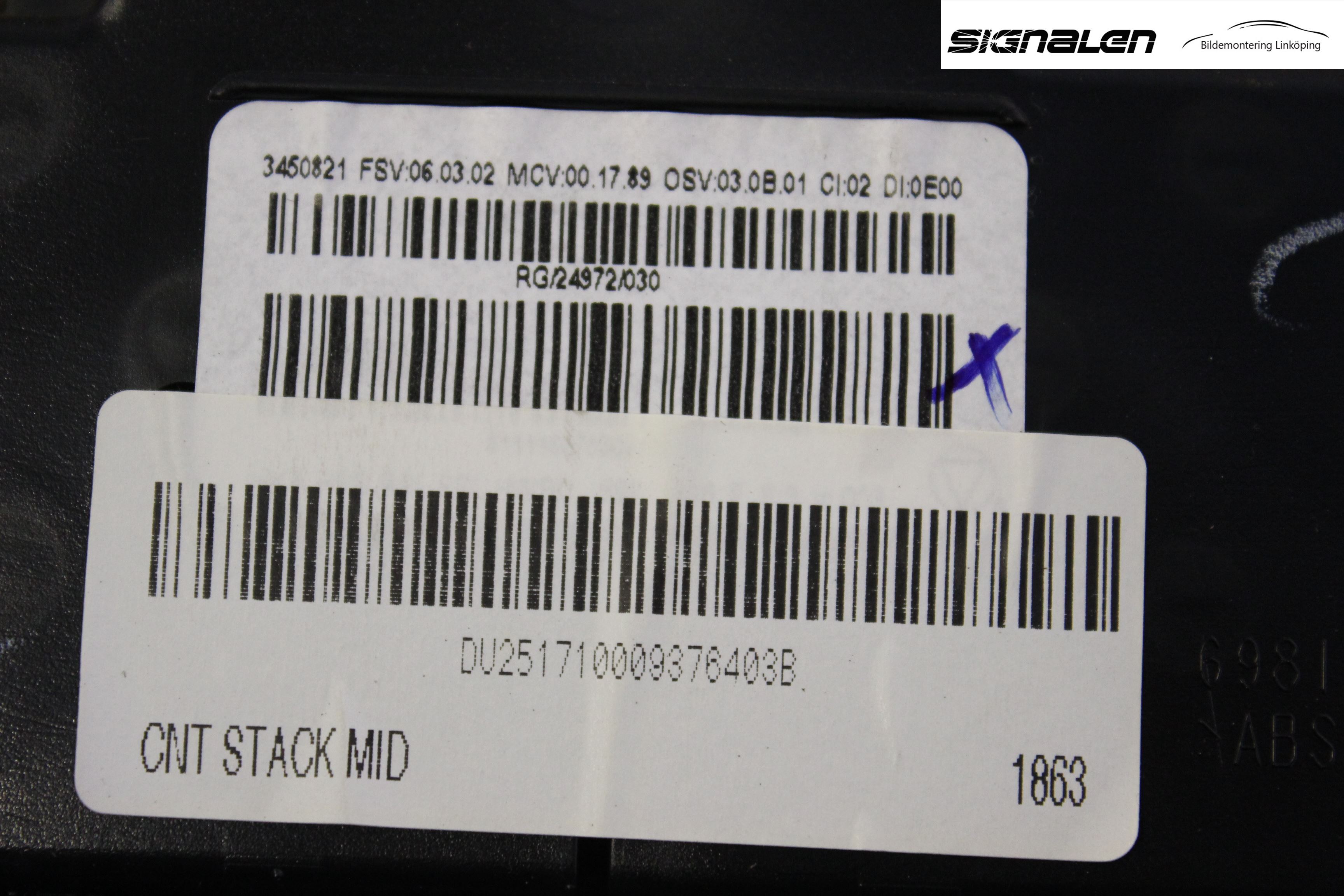 Mini COUPE R56 05-14 Ac Styrenhet Ac Manöveren