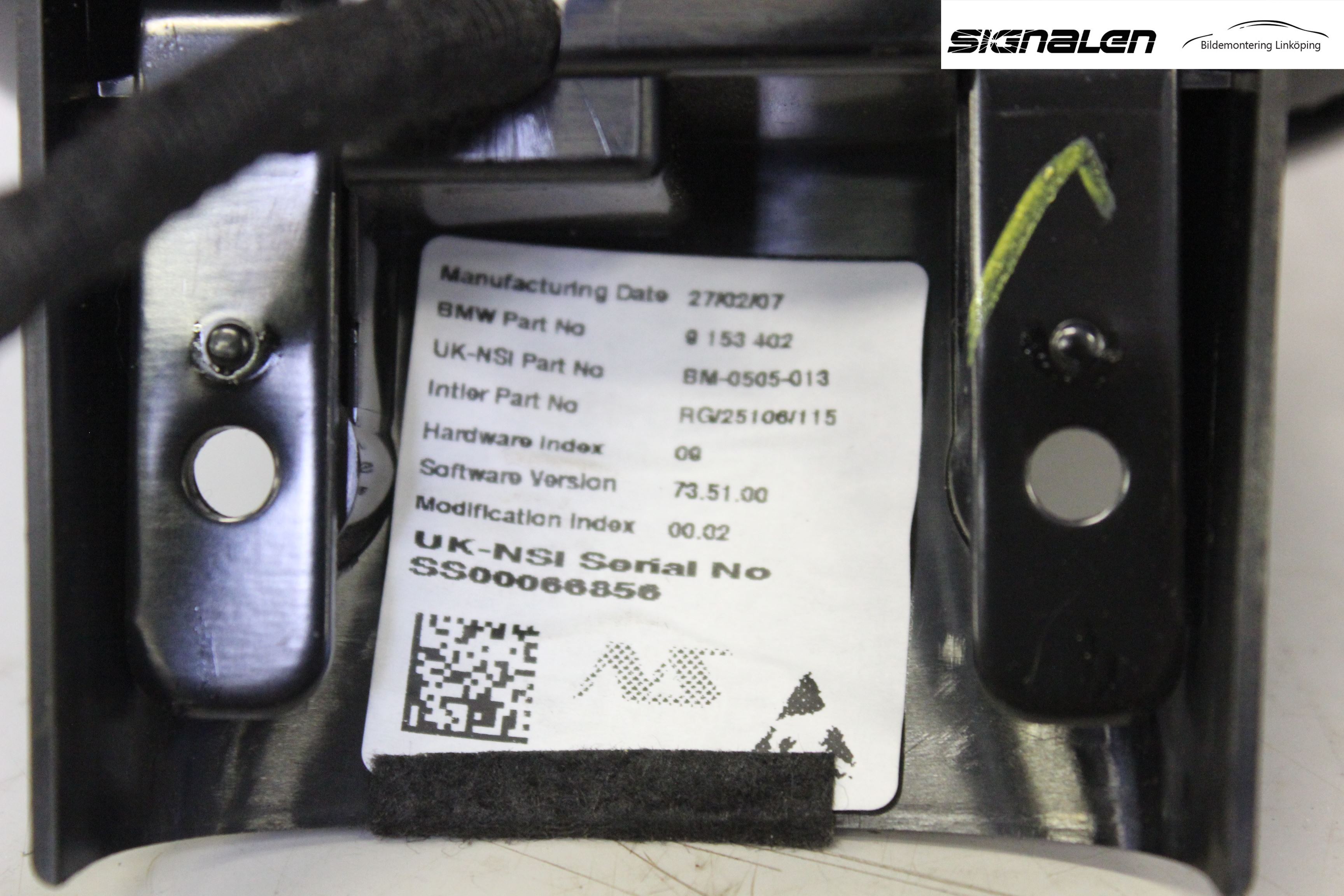 Mini COUPE R56 05-14 Instrument Varvr