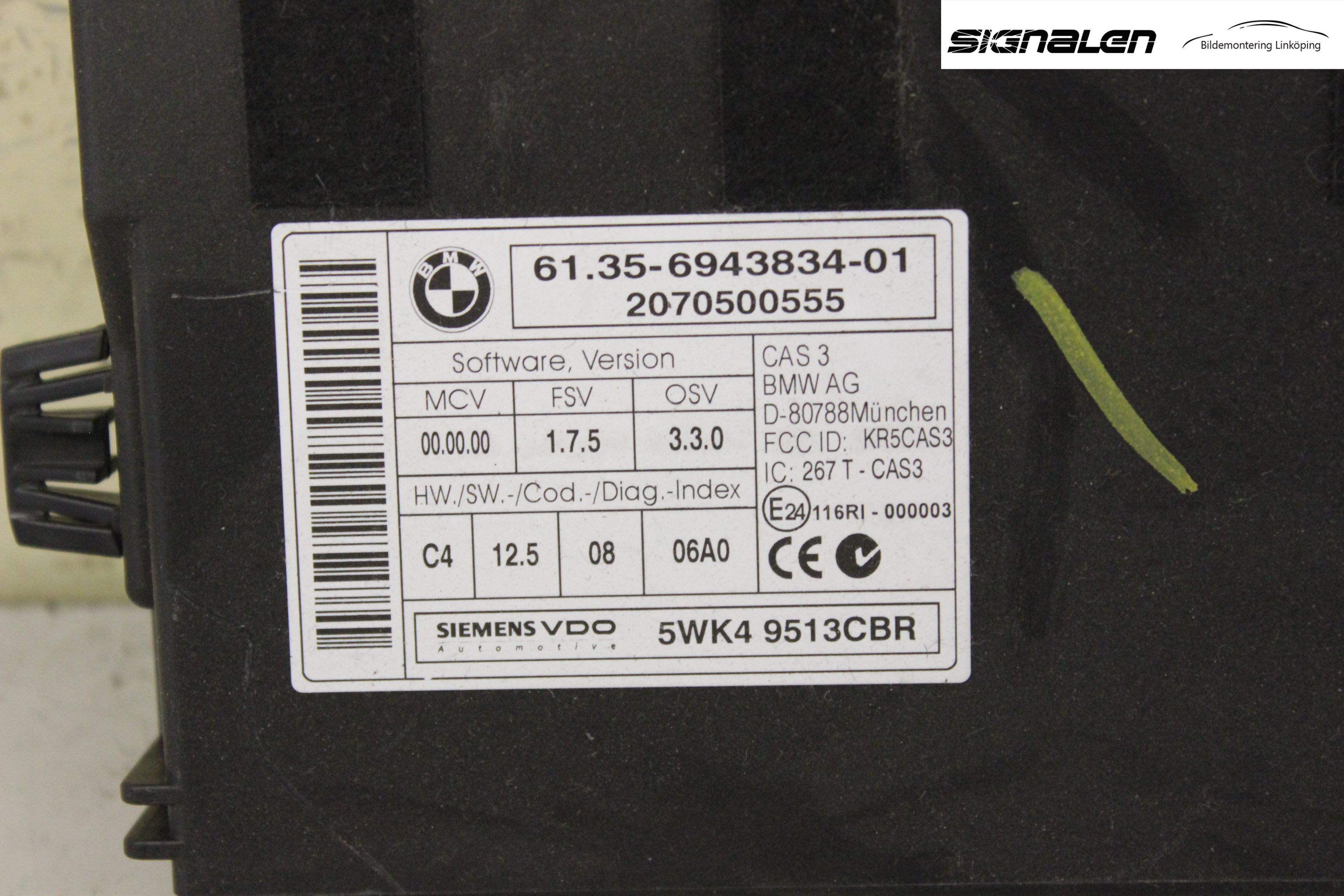 Mini COUPE R56 05-14 Styrenhet Övrigt