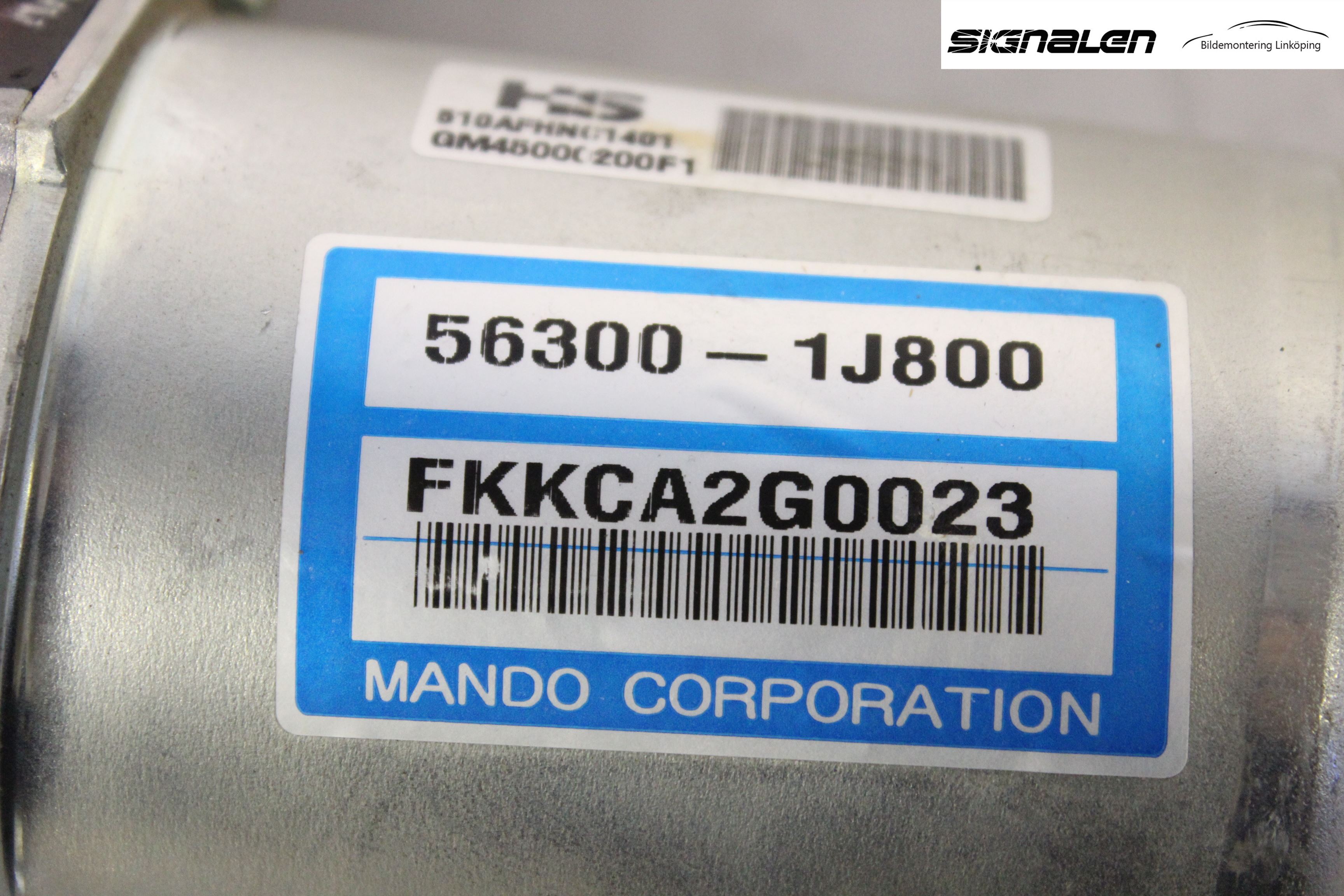 Hyundai i20 PB 09-14 Rattaxelagg Med Inb Servo