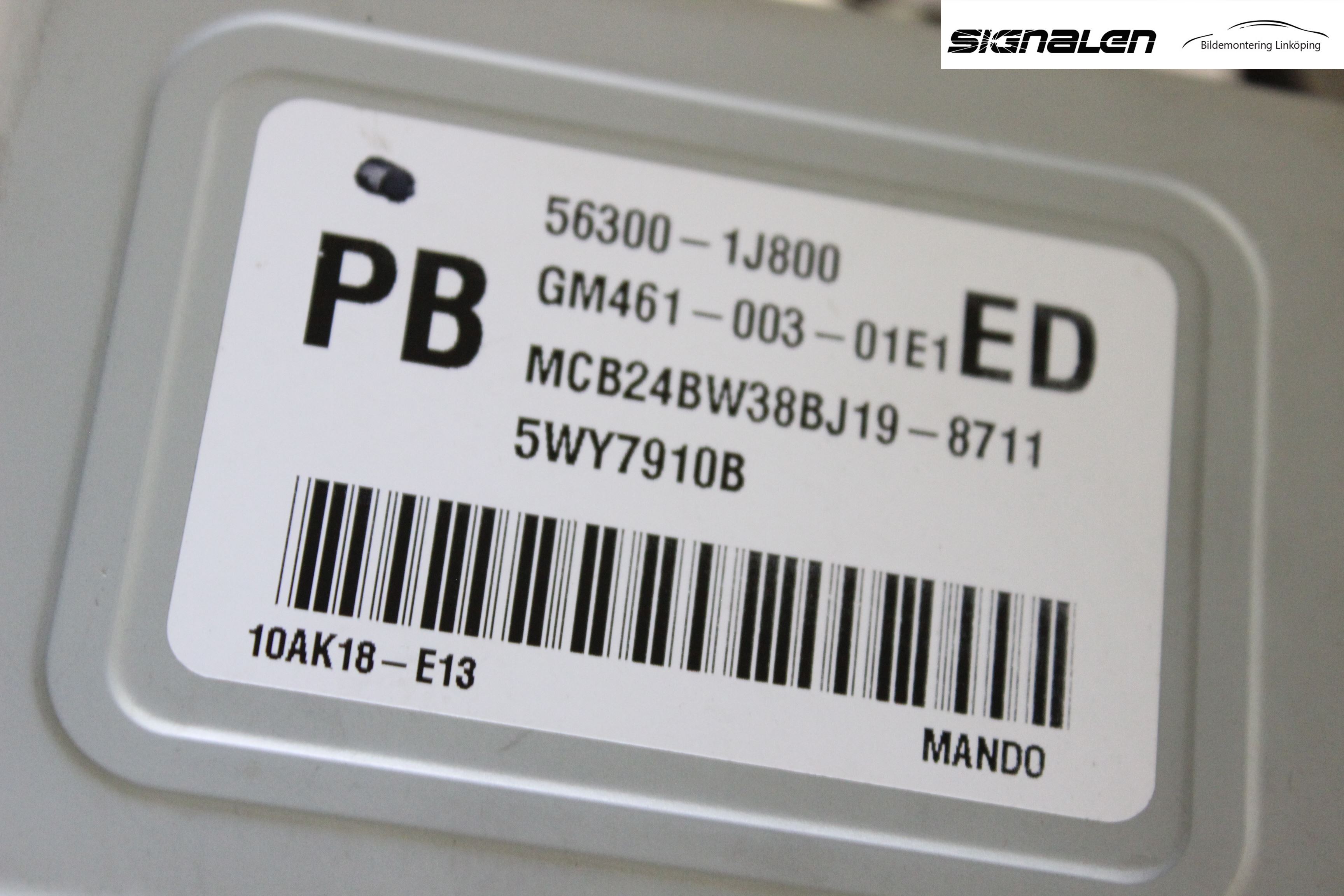 Hyundai i20 PB 09-14 Rattaxelagg Med Inb Servo