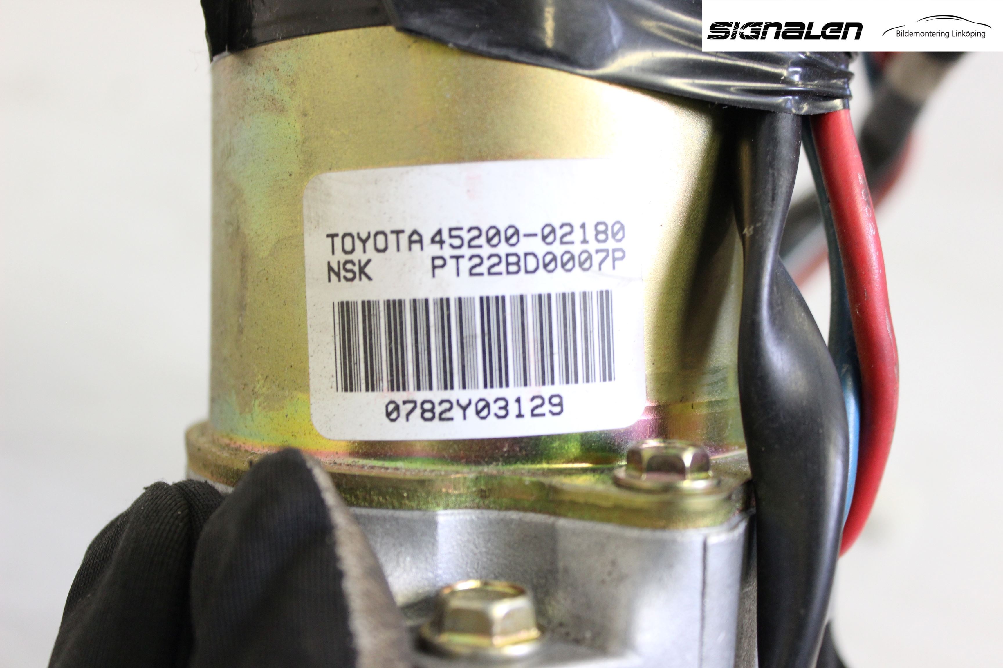 Toyota COROLLA 02-07 Rattaxelagg Med Inb Servo