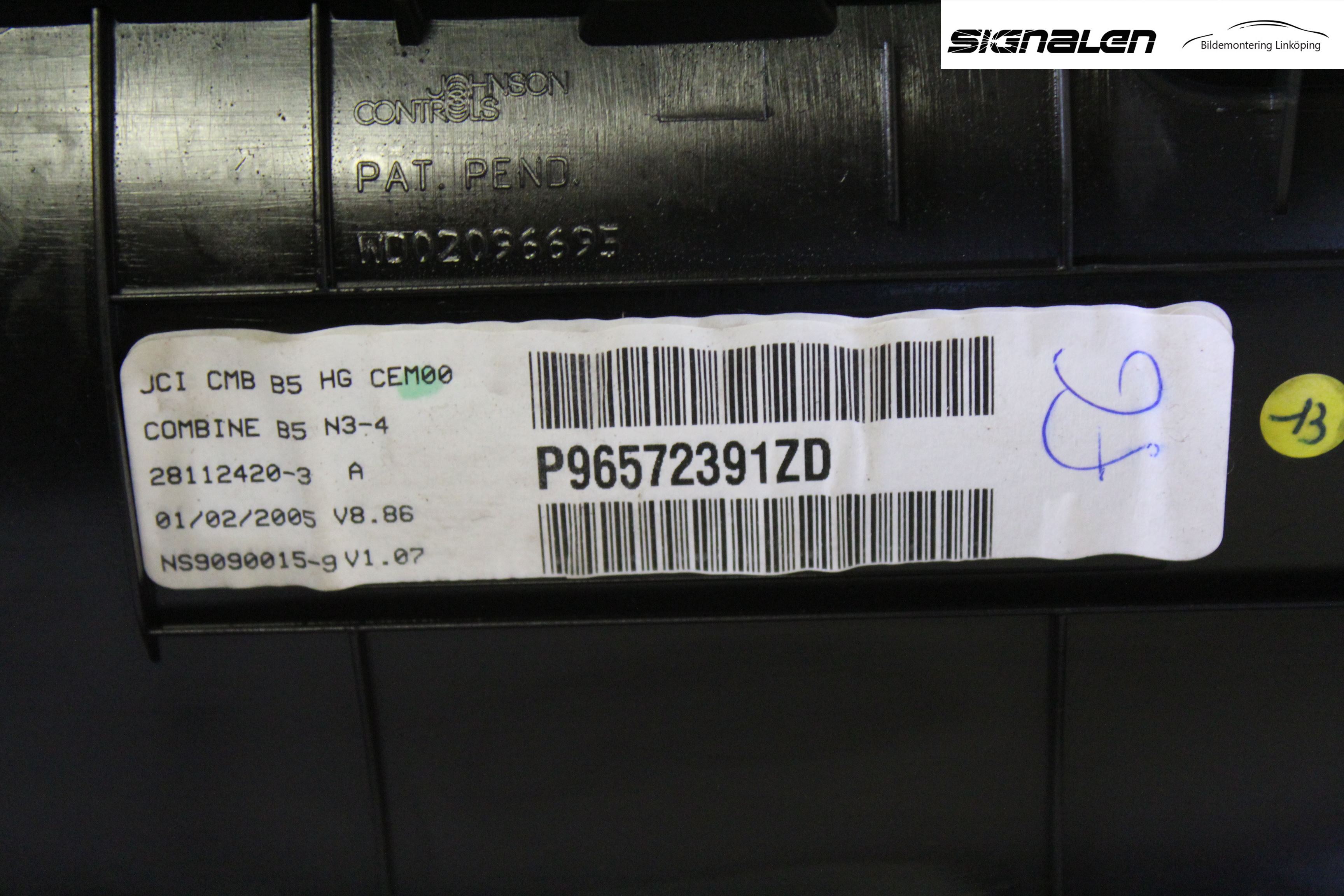 Citroen C4 I   05-10 Instrument Komb