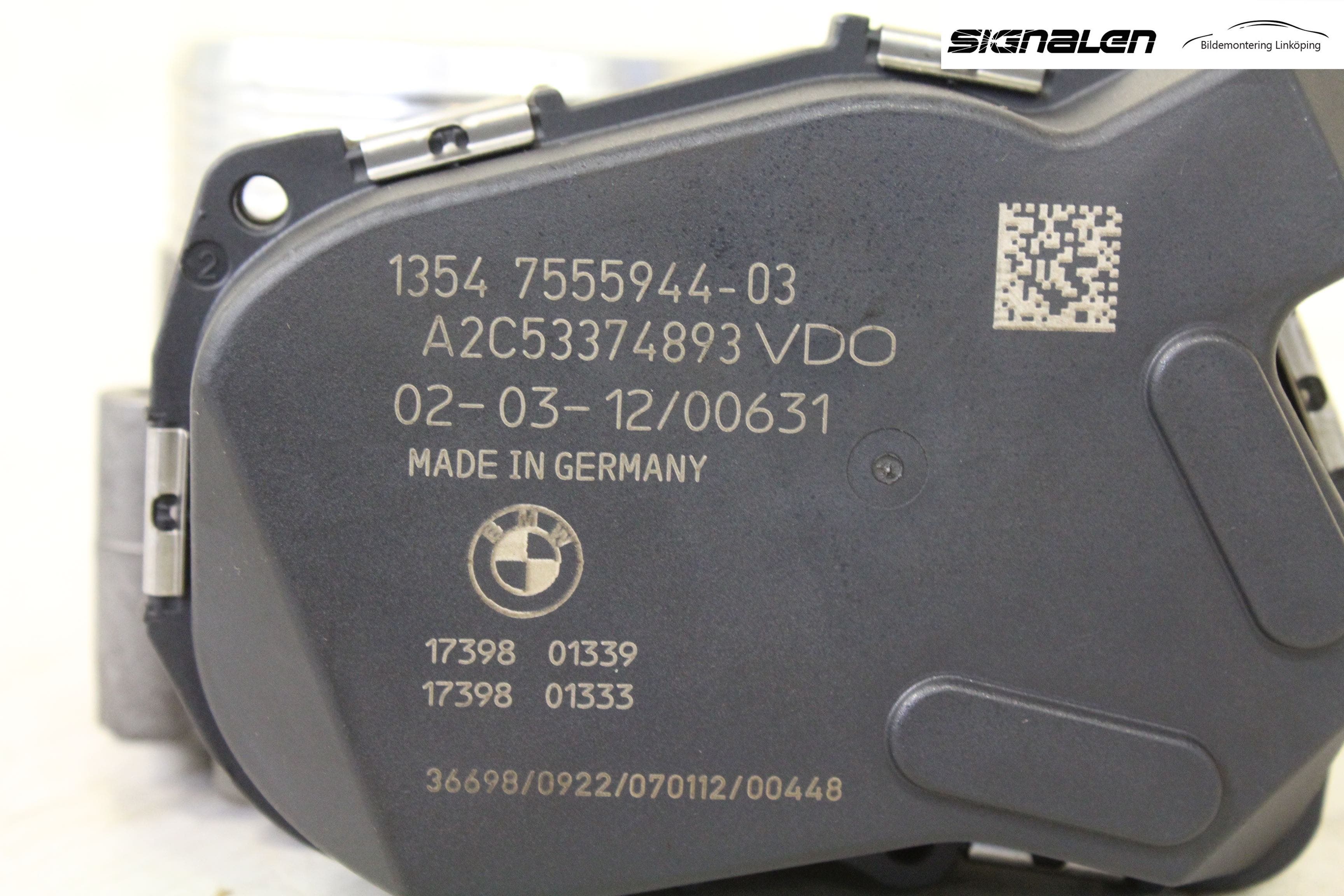 BMW 5 F10/F11/F18 09-17 Injspjällhus