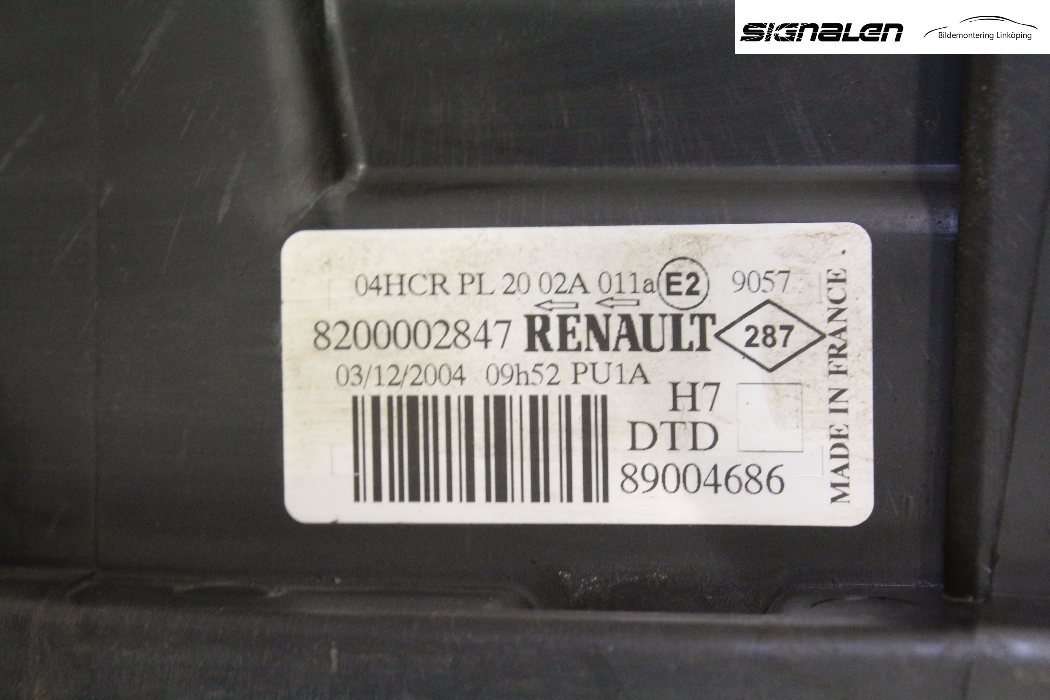 Renault LAGUNA II  01-05 Strålkastare Höger