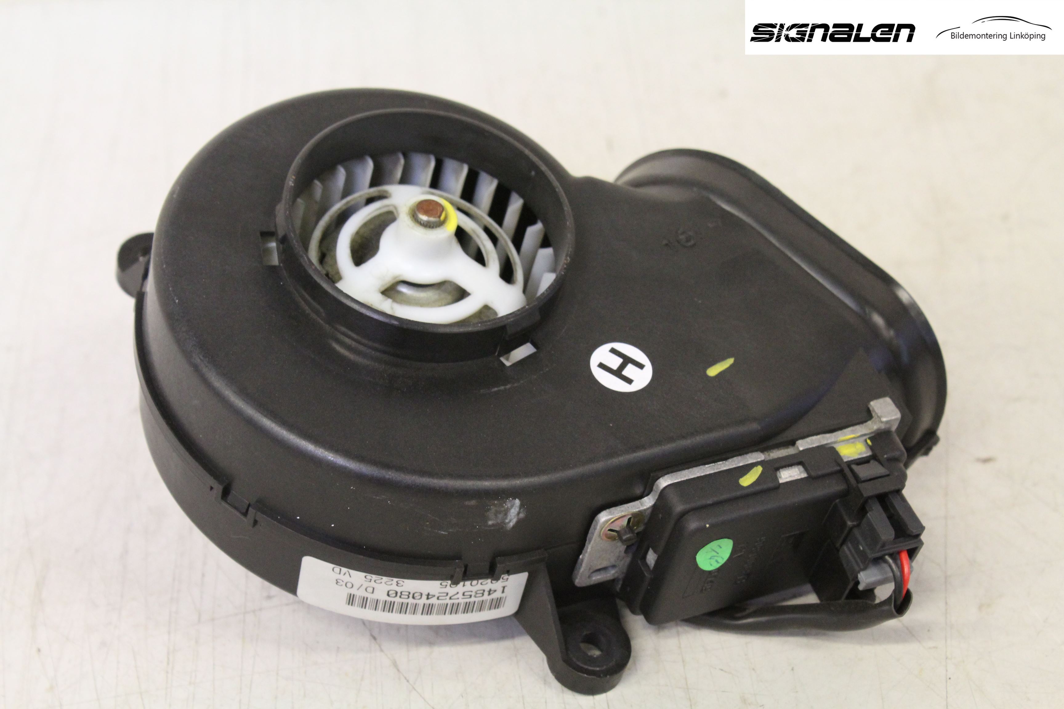 Peugeot 807 Värmefläkt