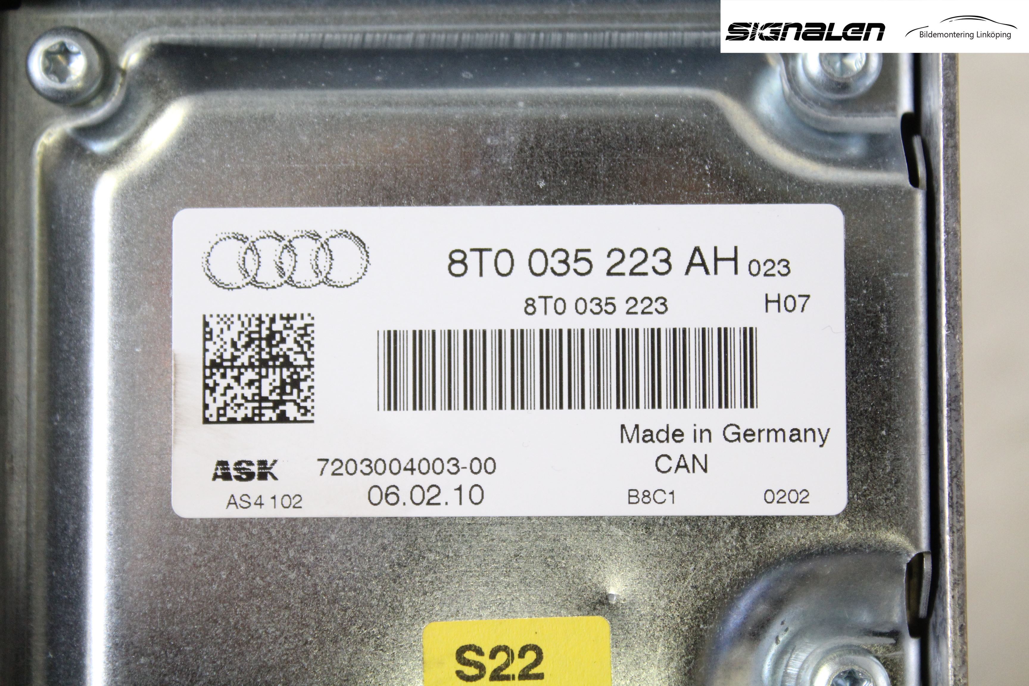 Audi A4/S4 08-11 Radio-Stereo Förstärkare