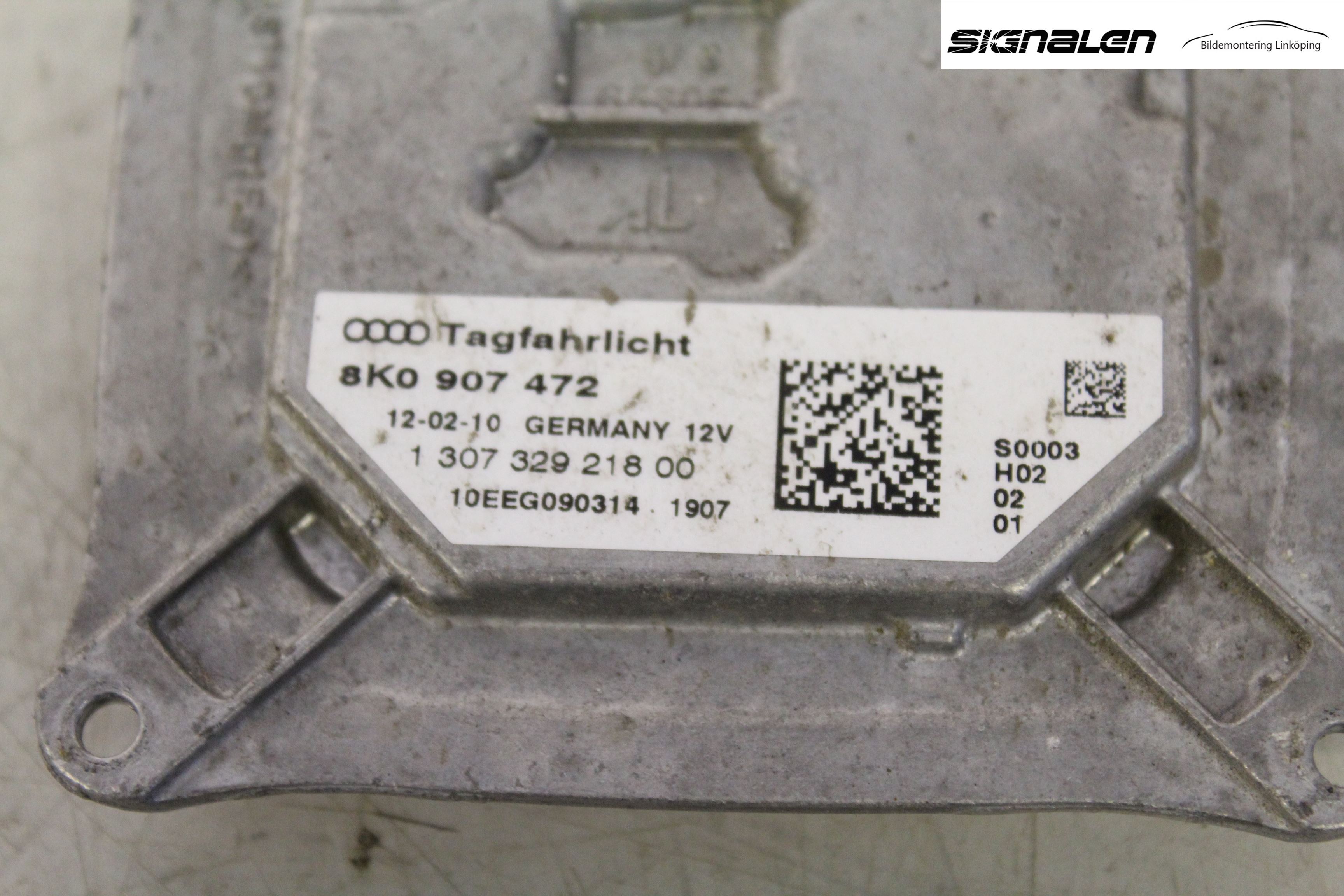 Audi A4/S4 08-11 Styrenhet Strålkastare