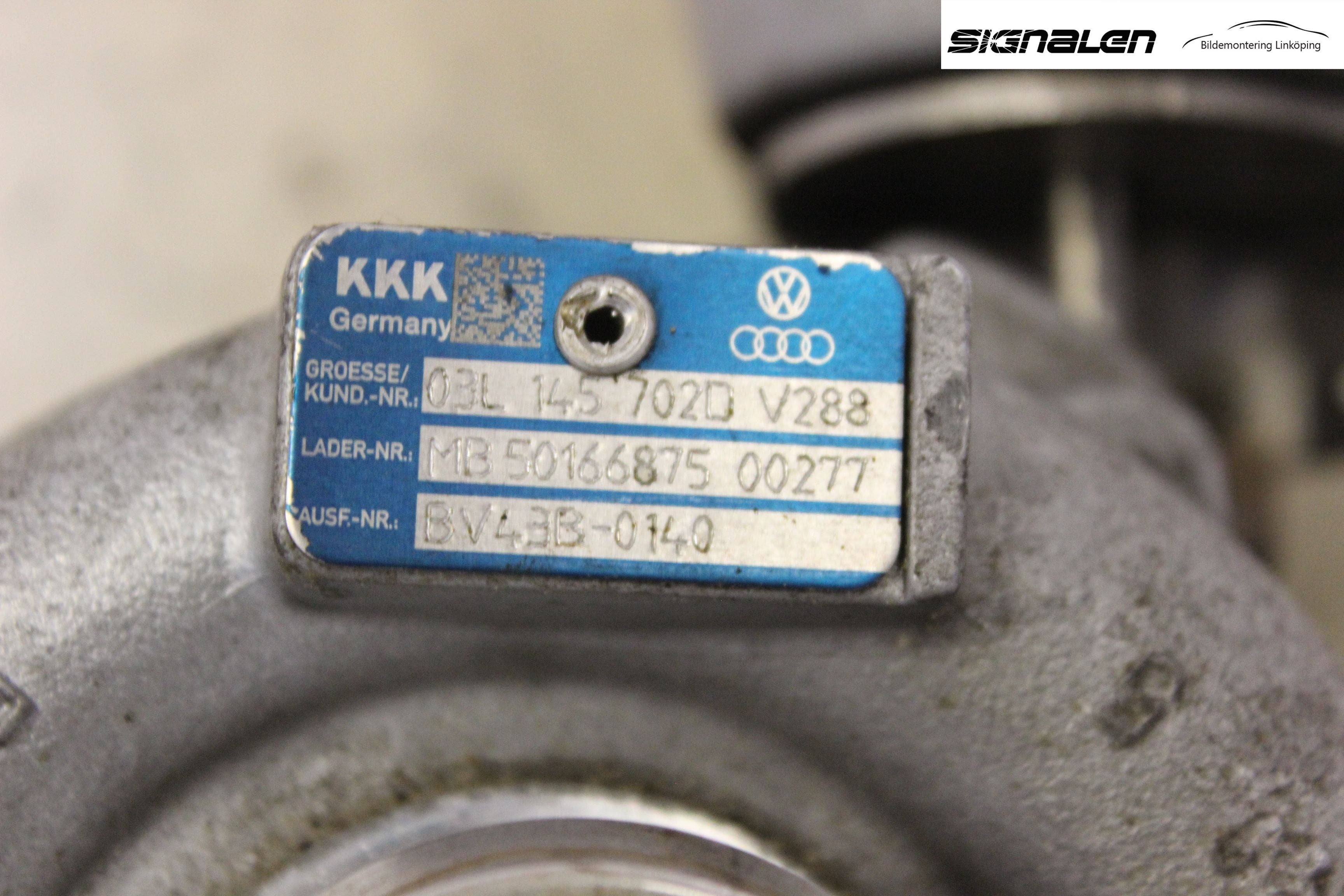 Audi A4/S4 08-11 Turboaggregat