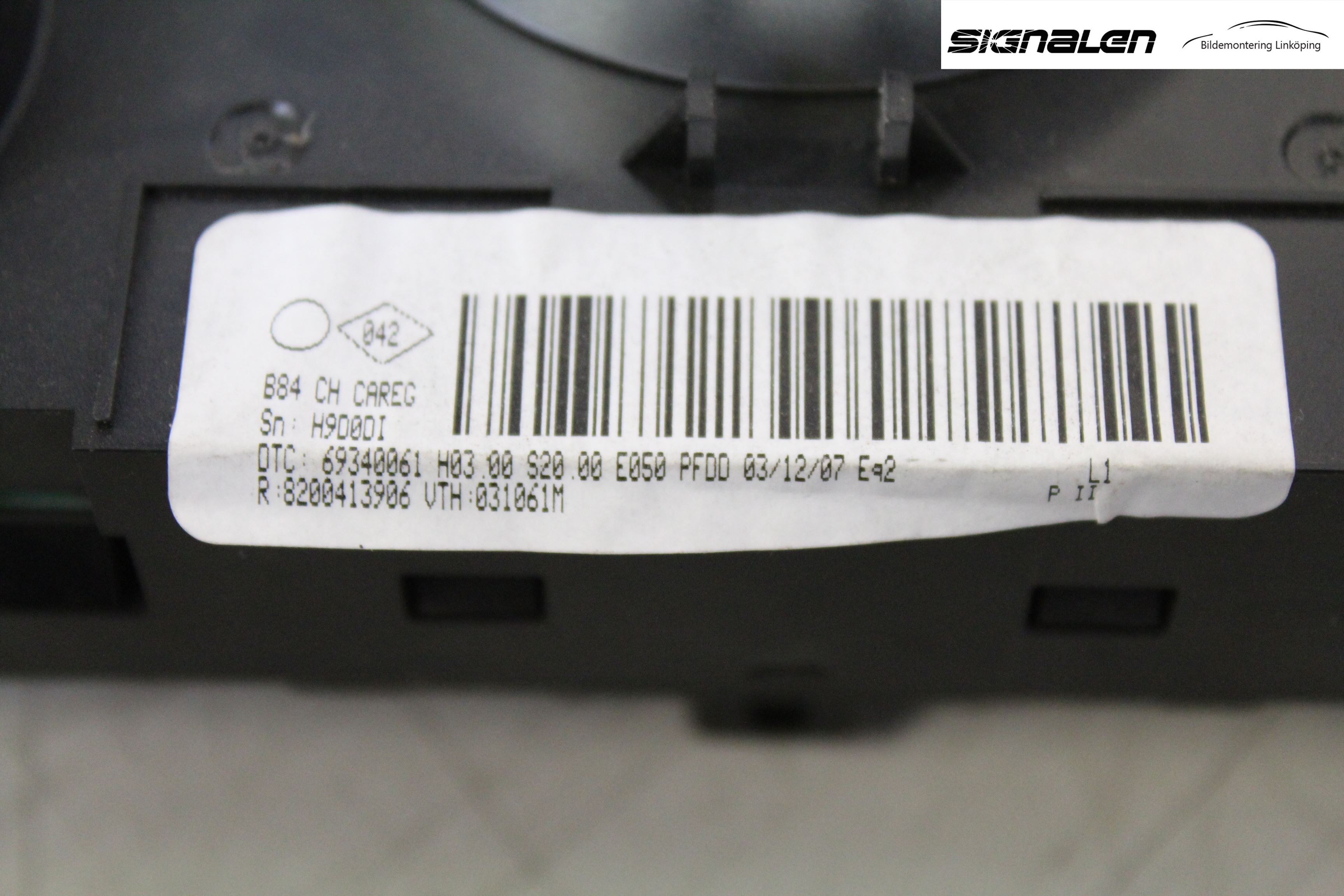 Renault MÉGANE II  06-08 Ac Styrenhet Ac Manöveren