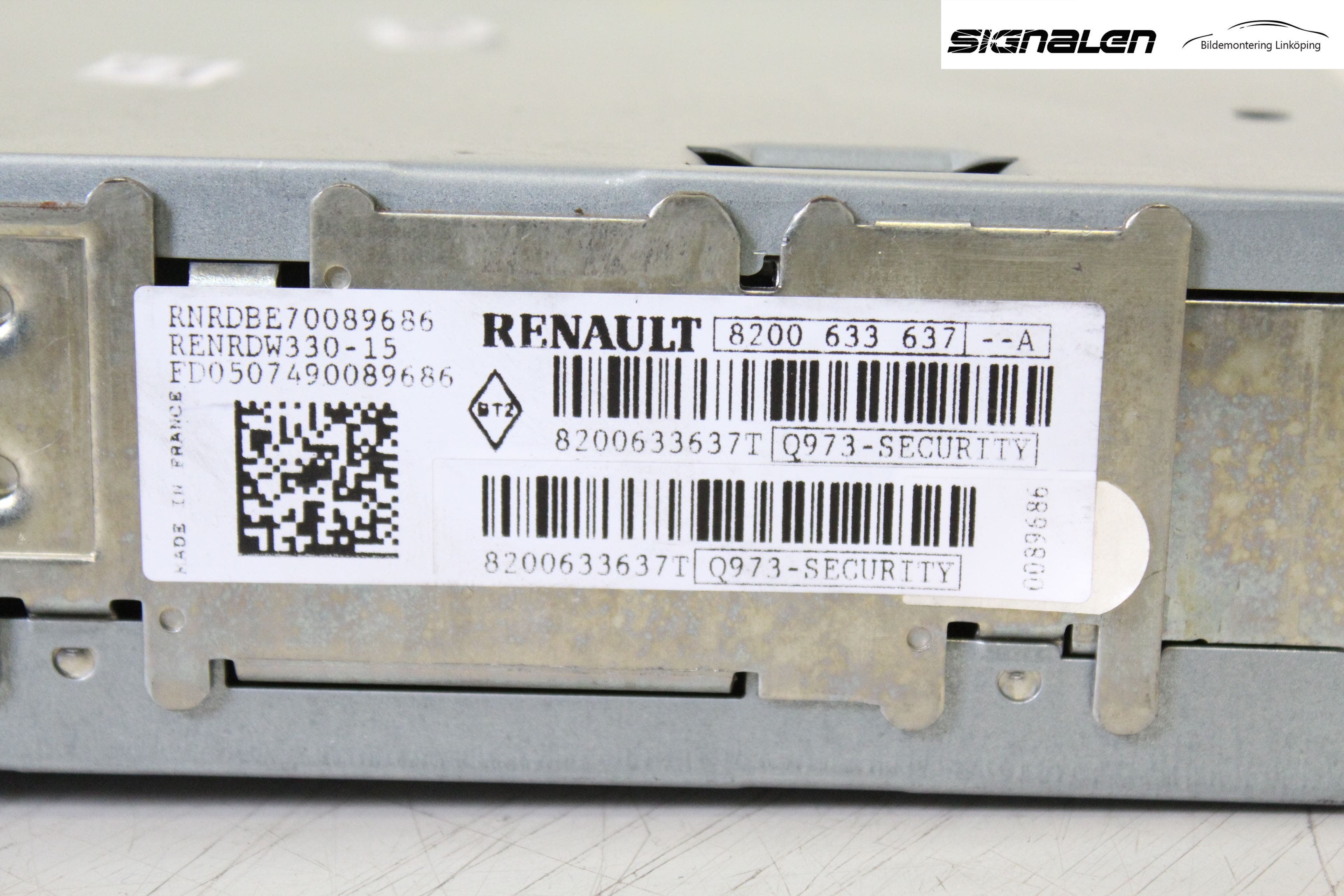 Renault MÉGANE II 06-08 Cd Radio - Multimediapanel