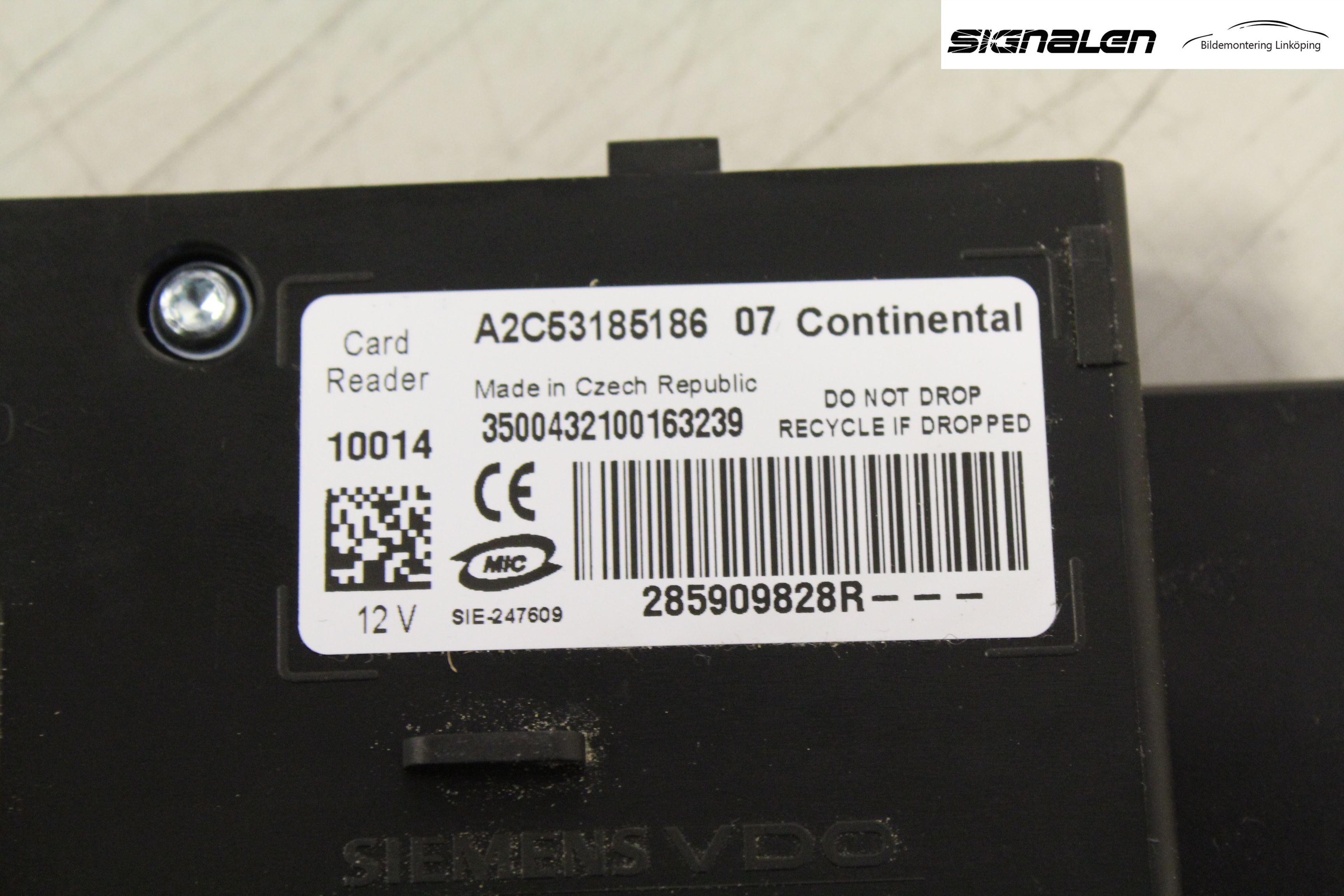 Renault LAGUNA III 08-10 Tändlås