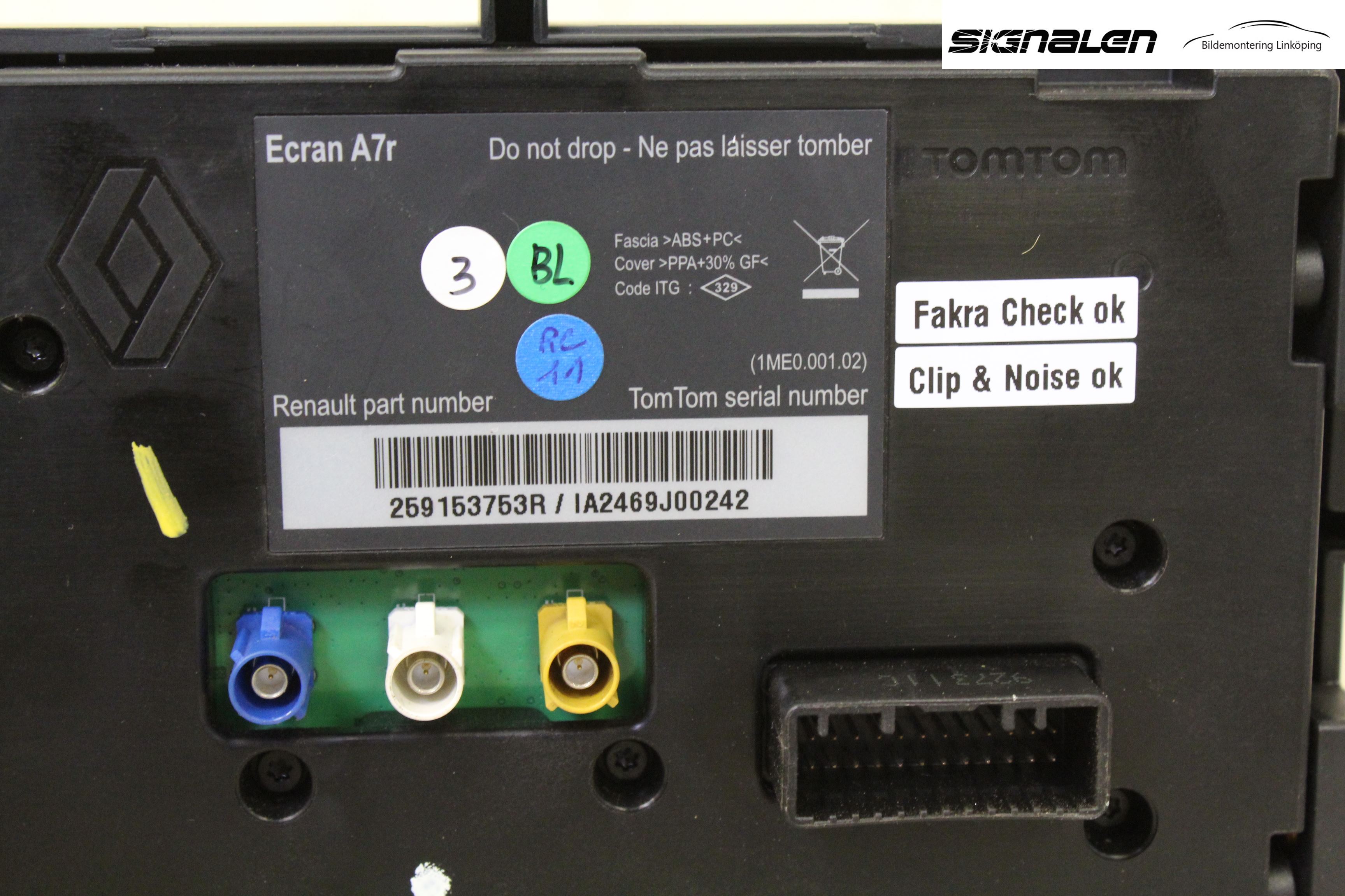Renault LAGUNA III 08-10 Gps Navigator