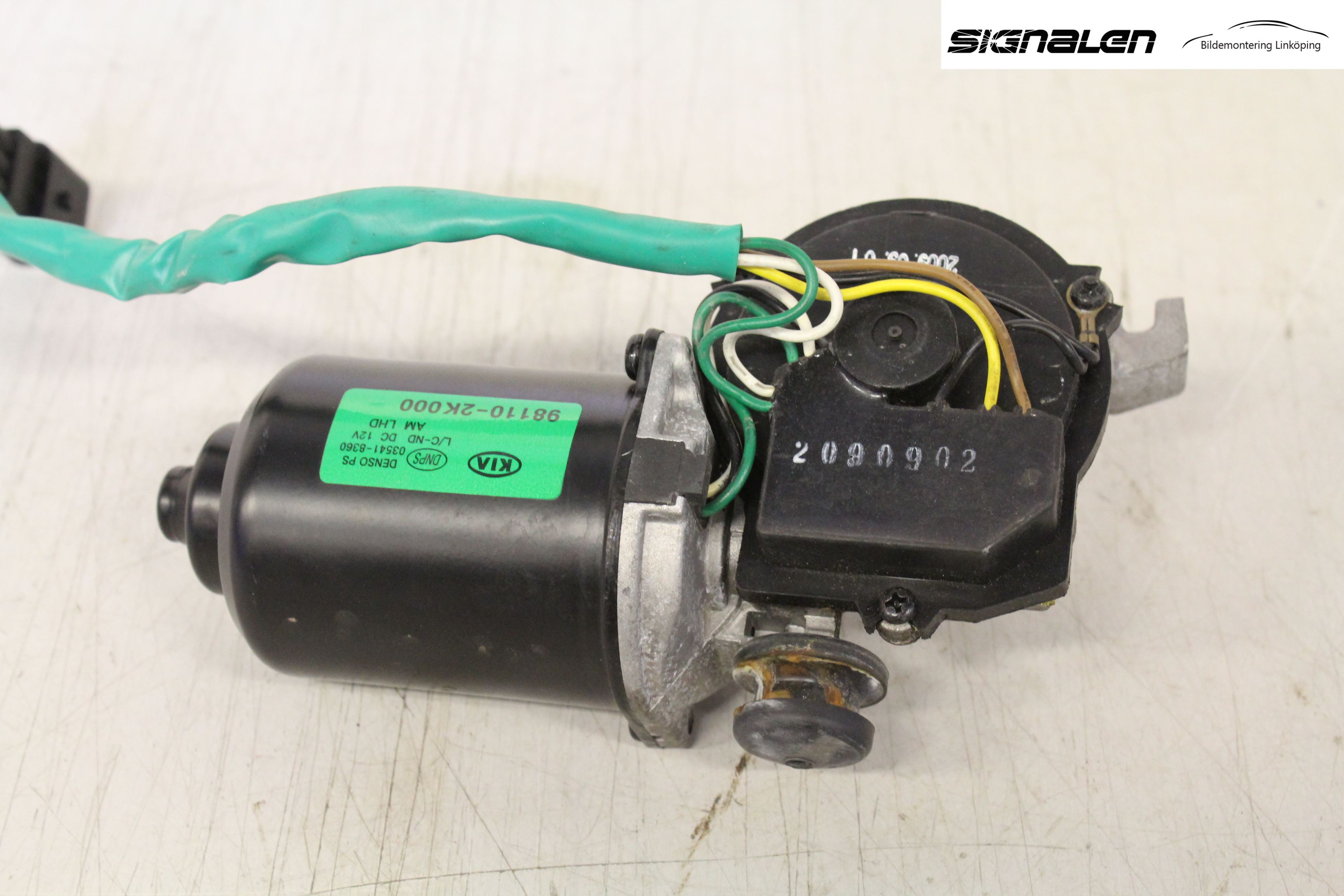 Kia SOUL 09- Torkarmotor Vindruta