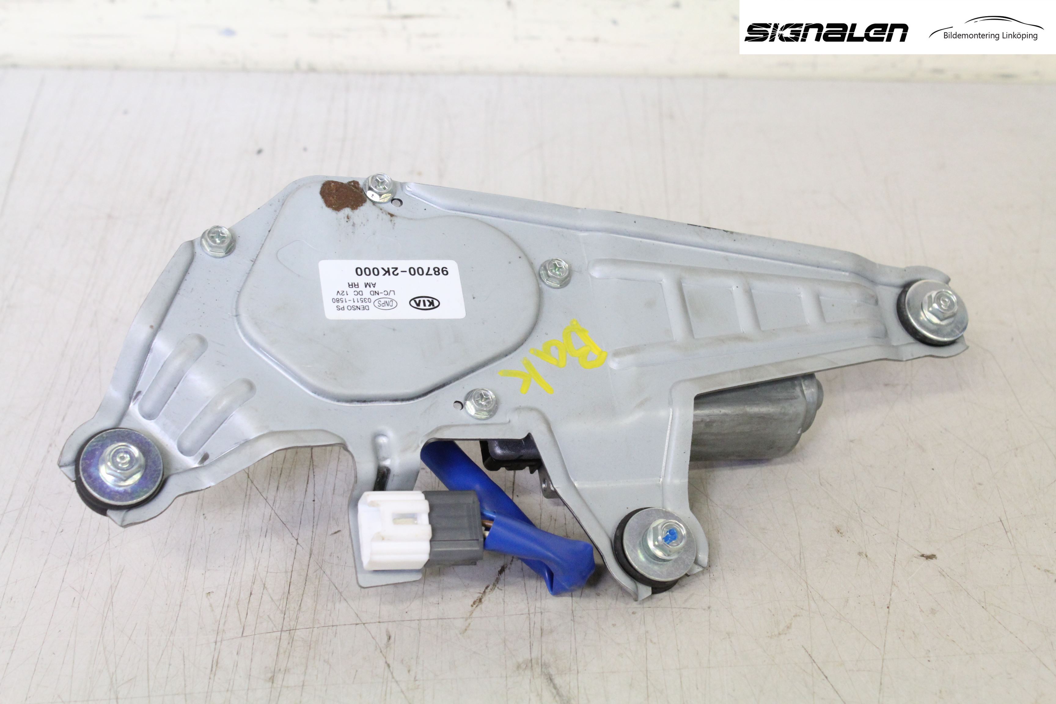Kia SOUL 09- Torkarmotor Baklucka