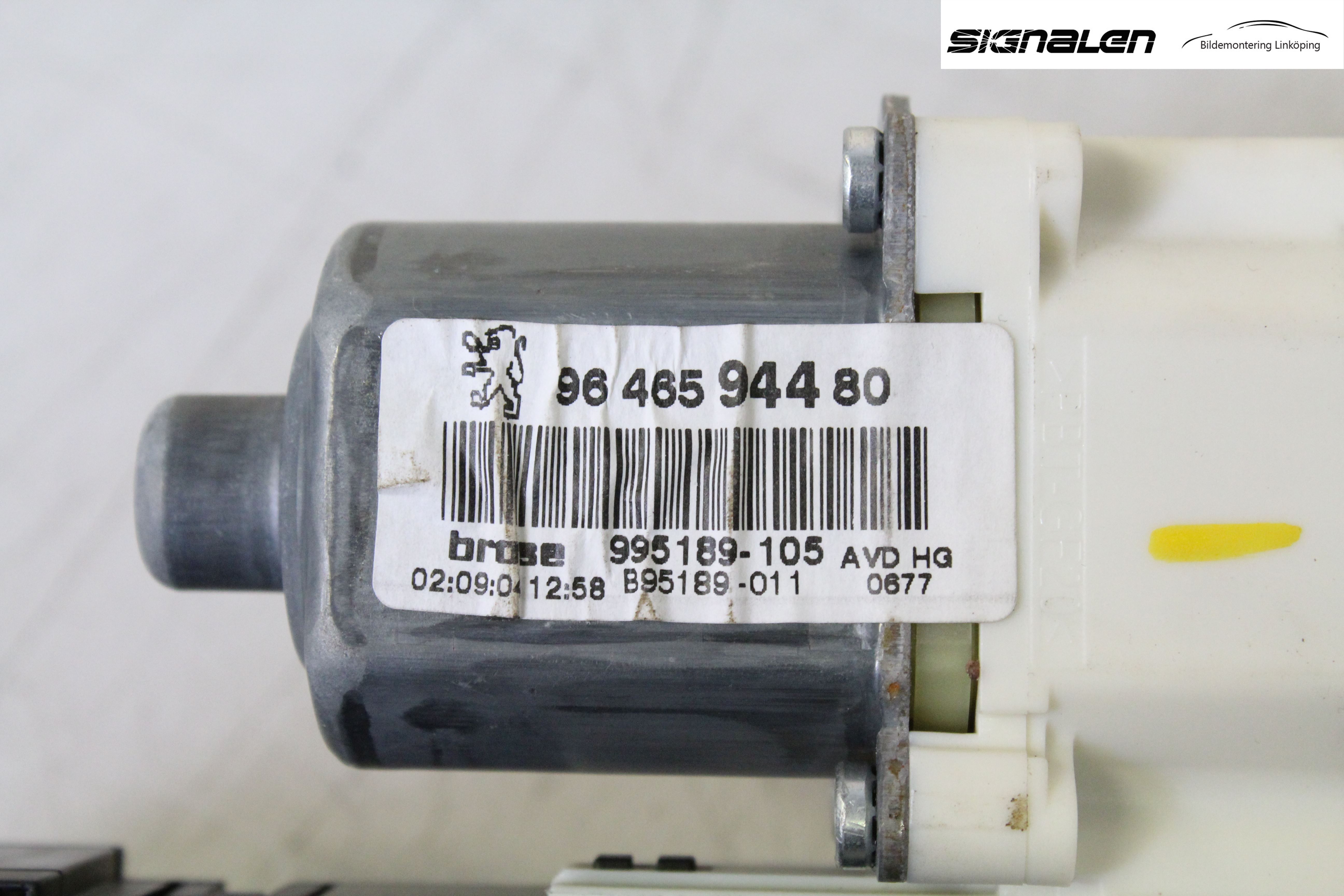 Peugeot 407 Fönsterhissmotor