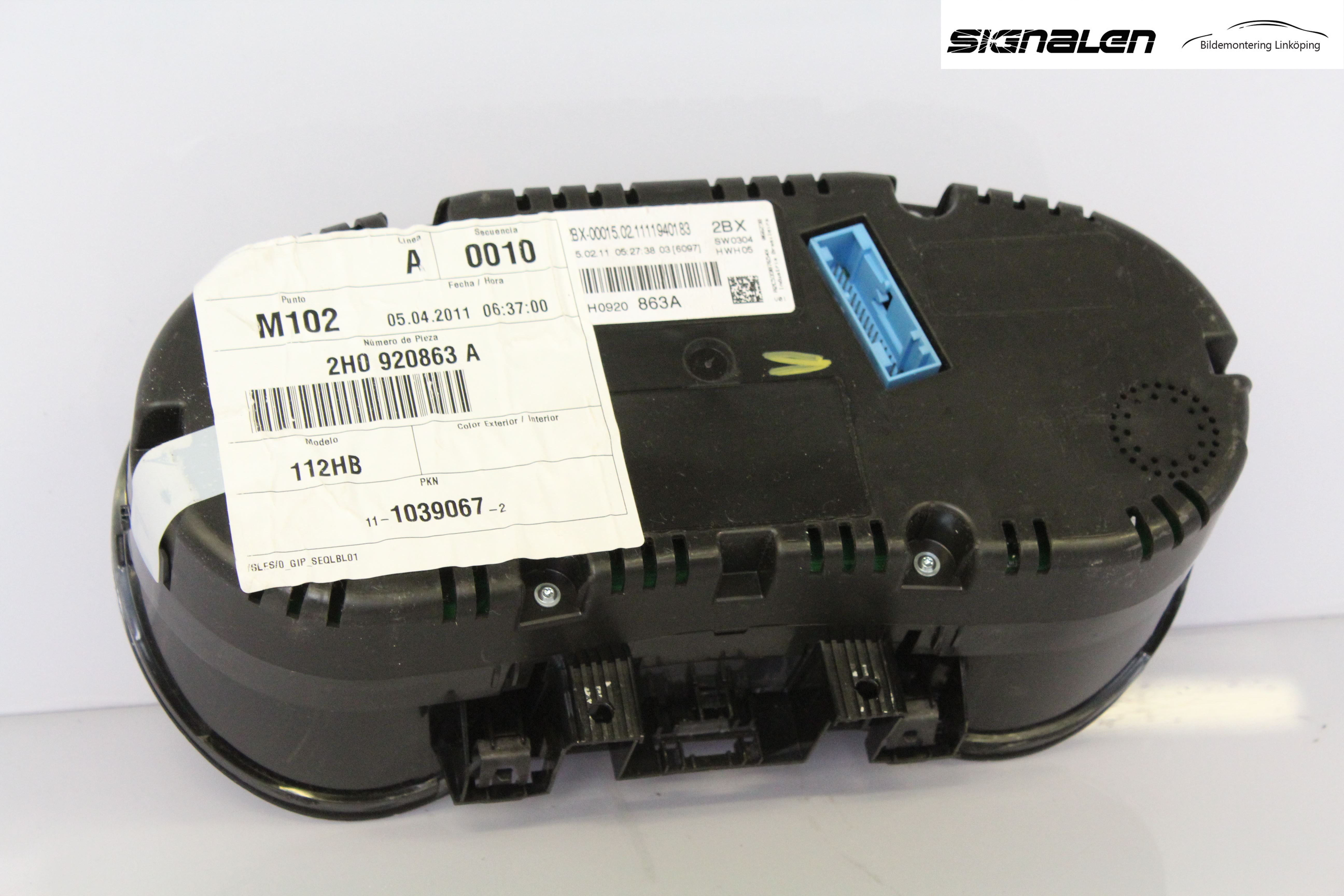 Volkswagen VW AMAROK 2H 10-22 Instrument Komb