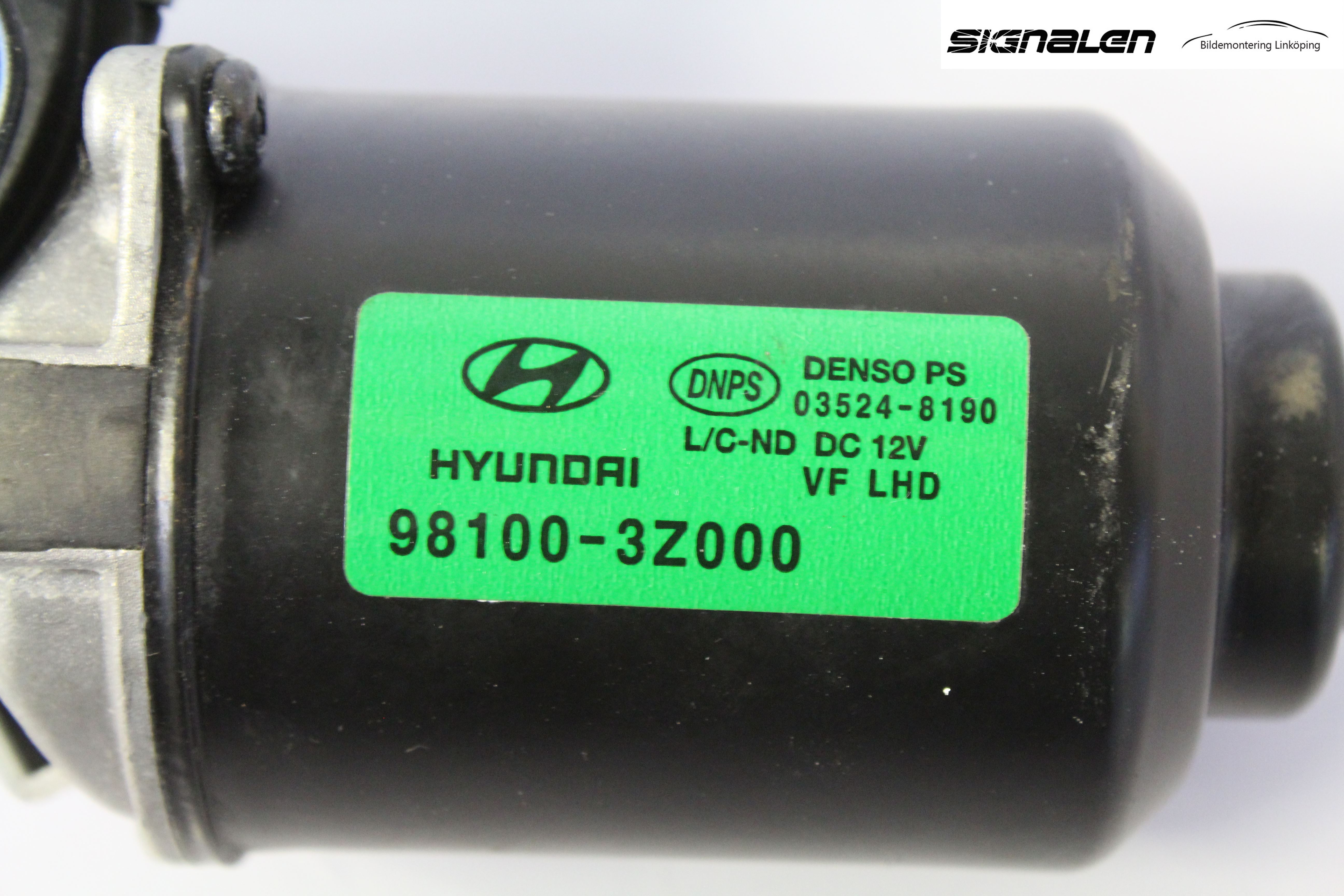 Hyundai i40 08-15 Torkarmotor Vindruta