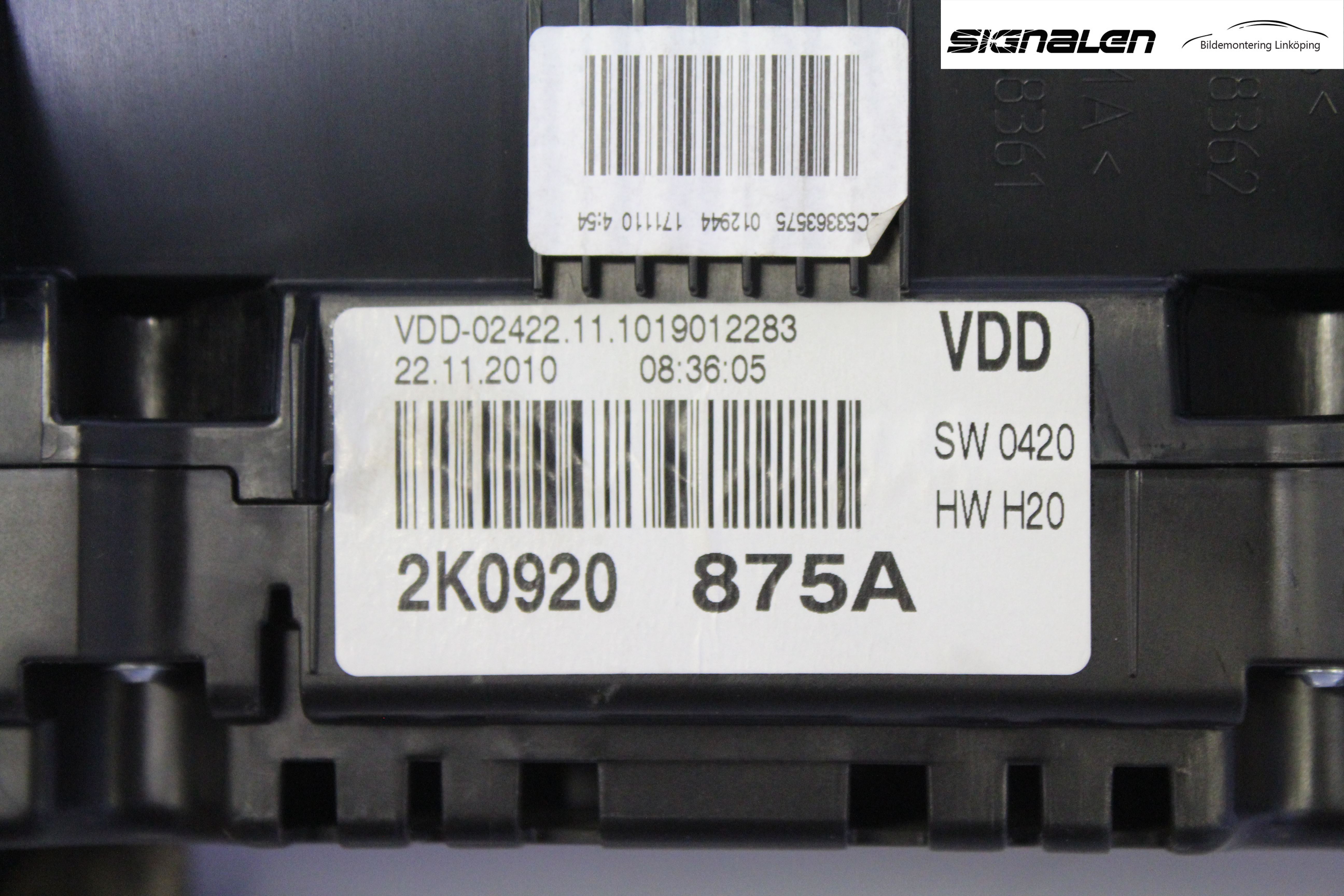 Volkswagen VW CADDY 11-15 Instrument Komb