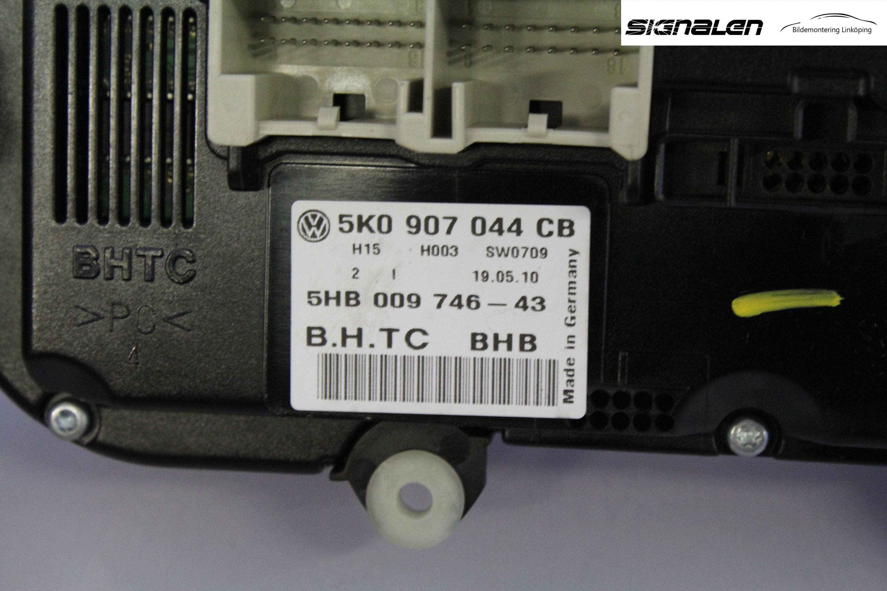 Volkswagen VW PASSAT 05-11 Ac Styrenhet Ac Manöveren