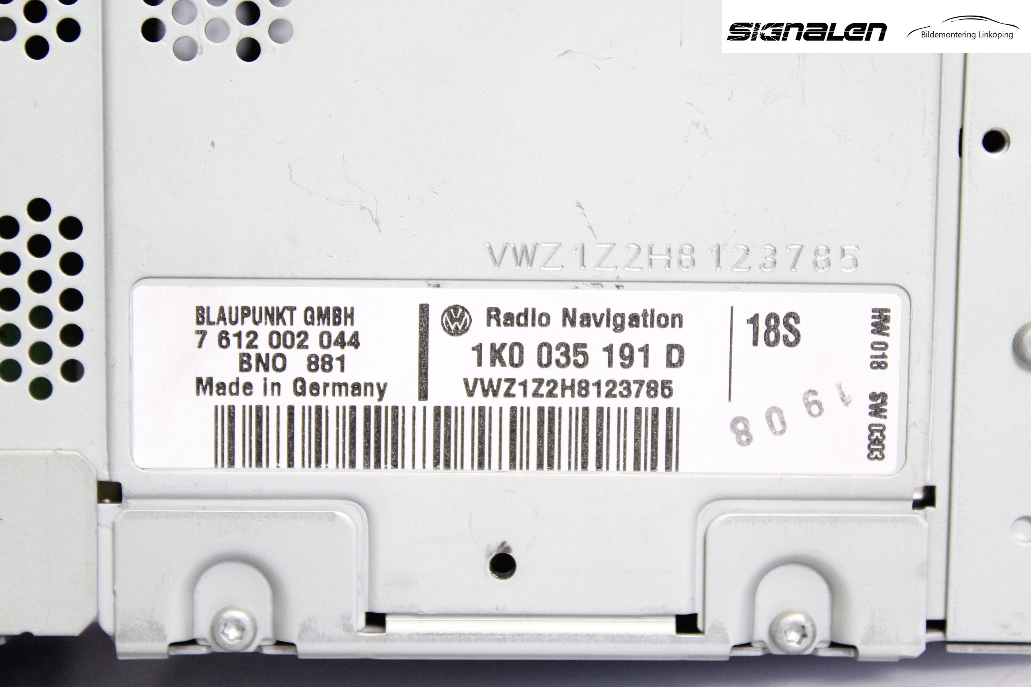 Volkswagen VW PASSAT 05-11 Cd Radio - Multimediapanel
