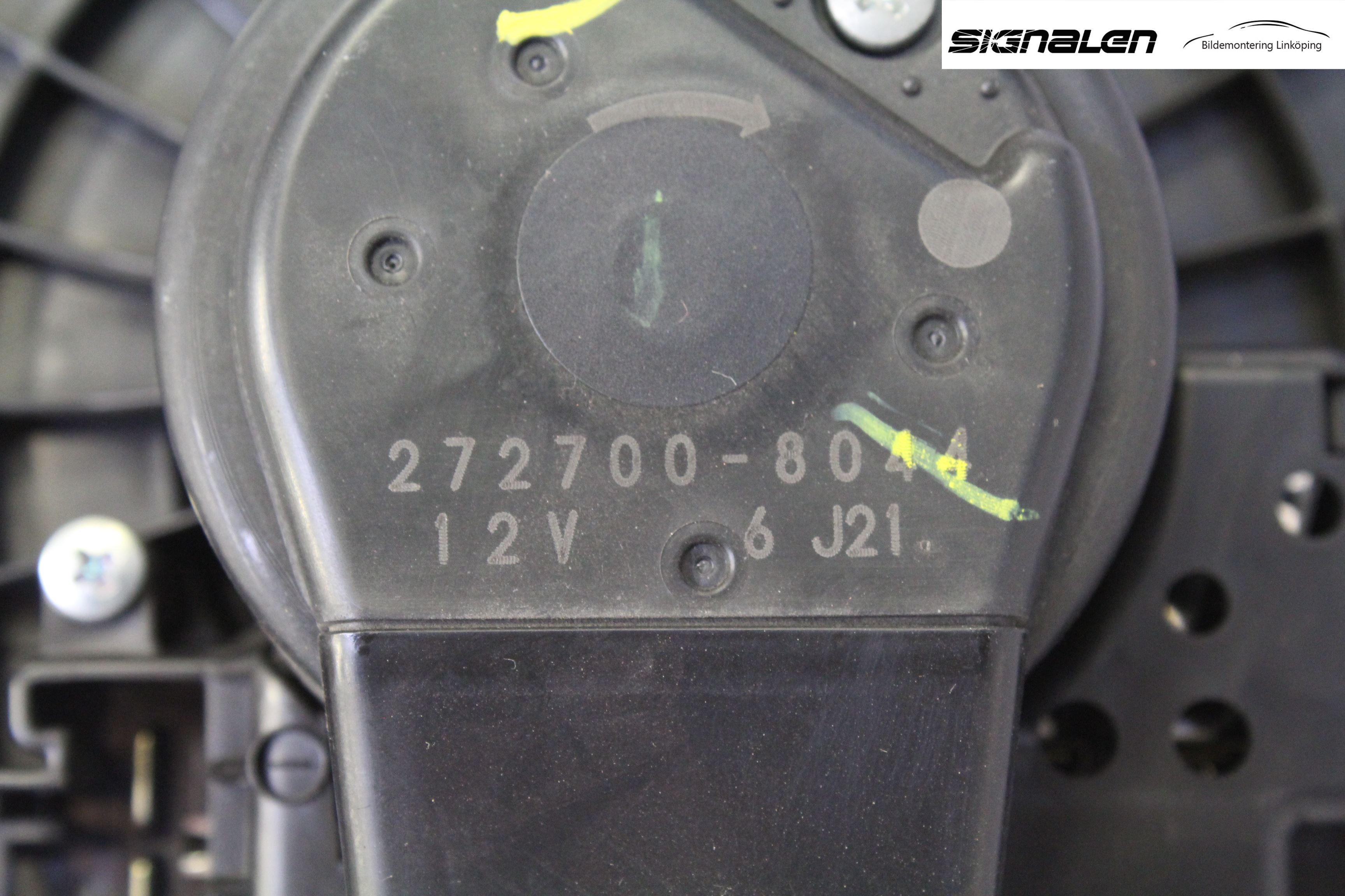 Toyota RAV 4 06-12 Värmefläkt