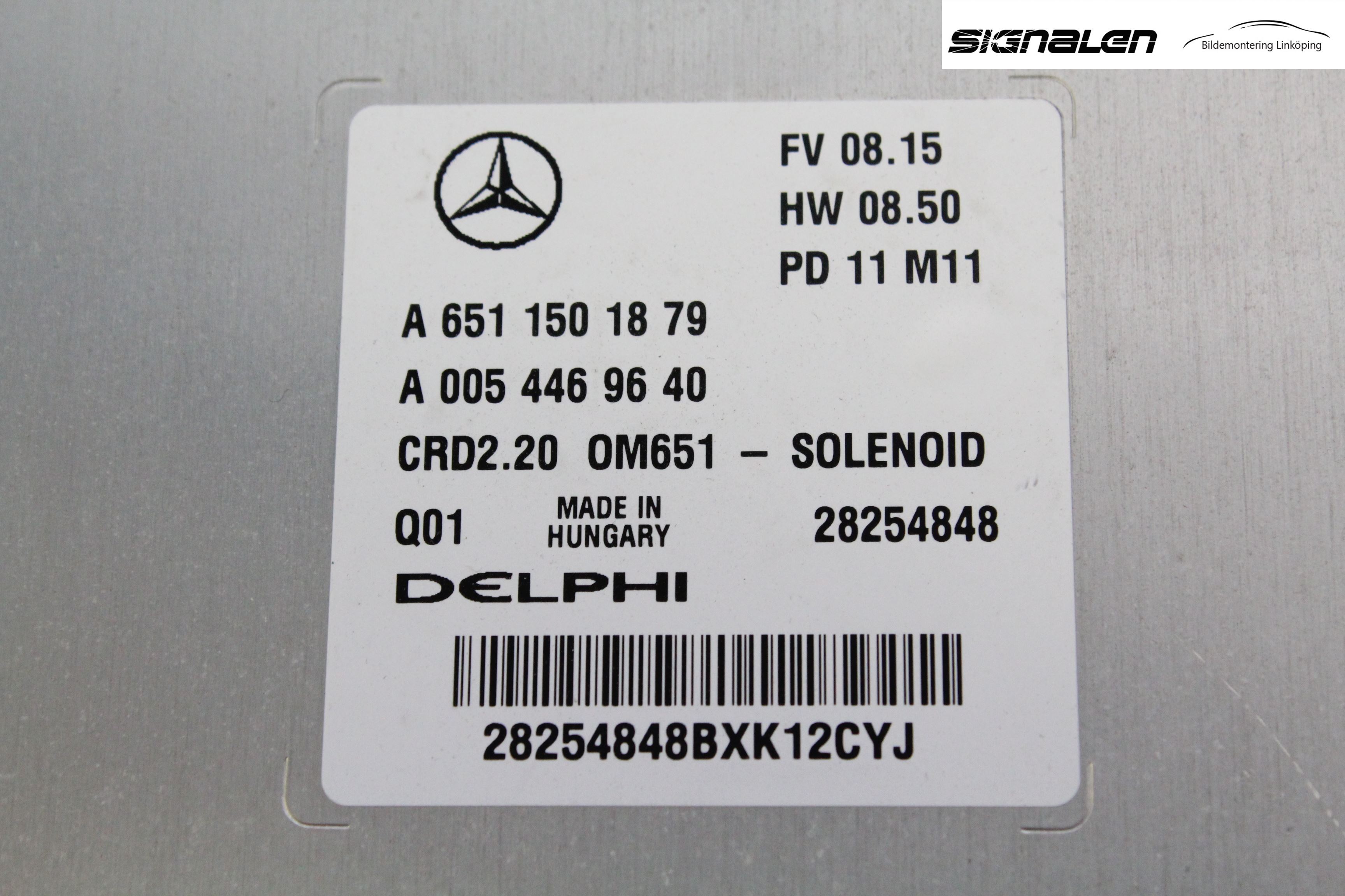 Mercedes-Benz MB VITO/VIANO (W639) 04-14 Styrenhet Insprut Bensin