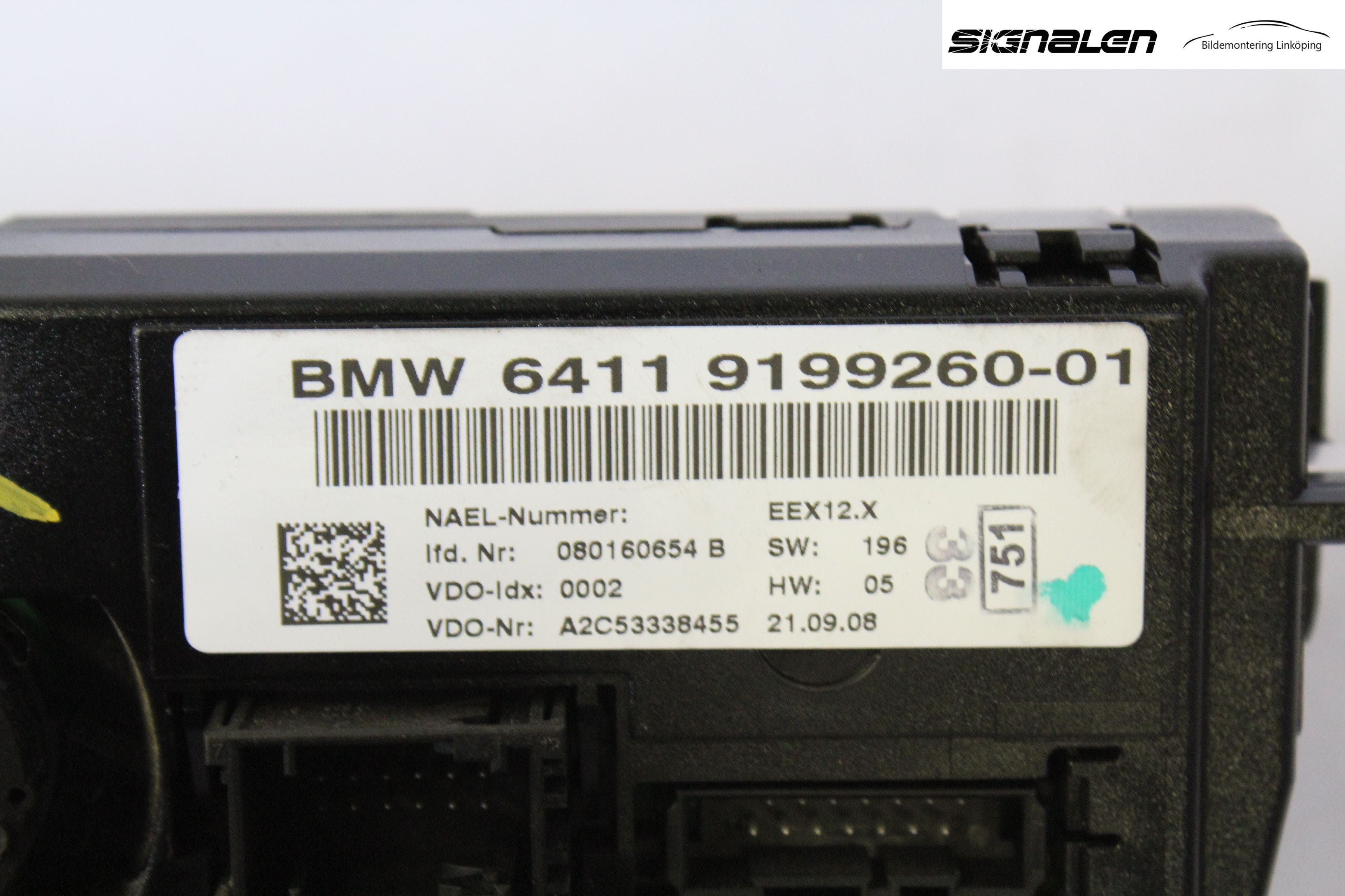 BMW 1 E87/81 5D/3D 03-11 Ac Styrenhet Ac Manöveren