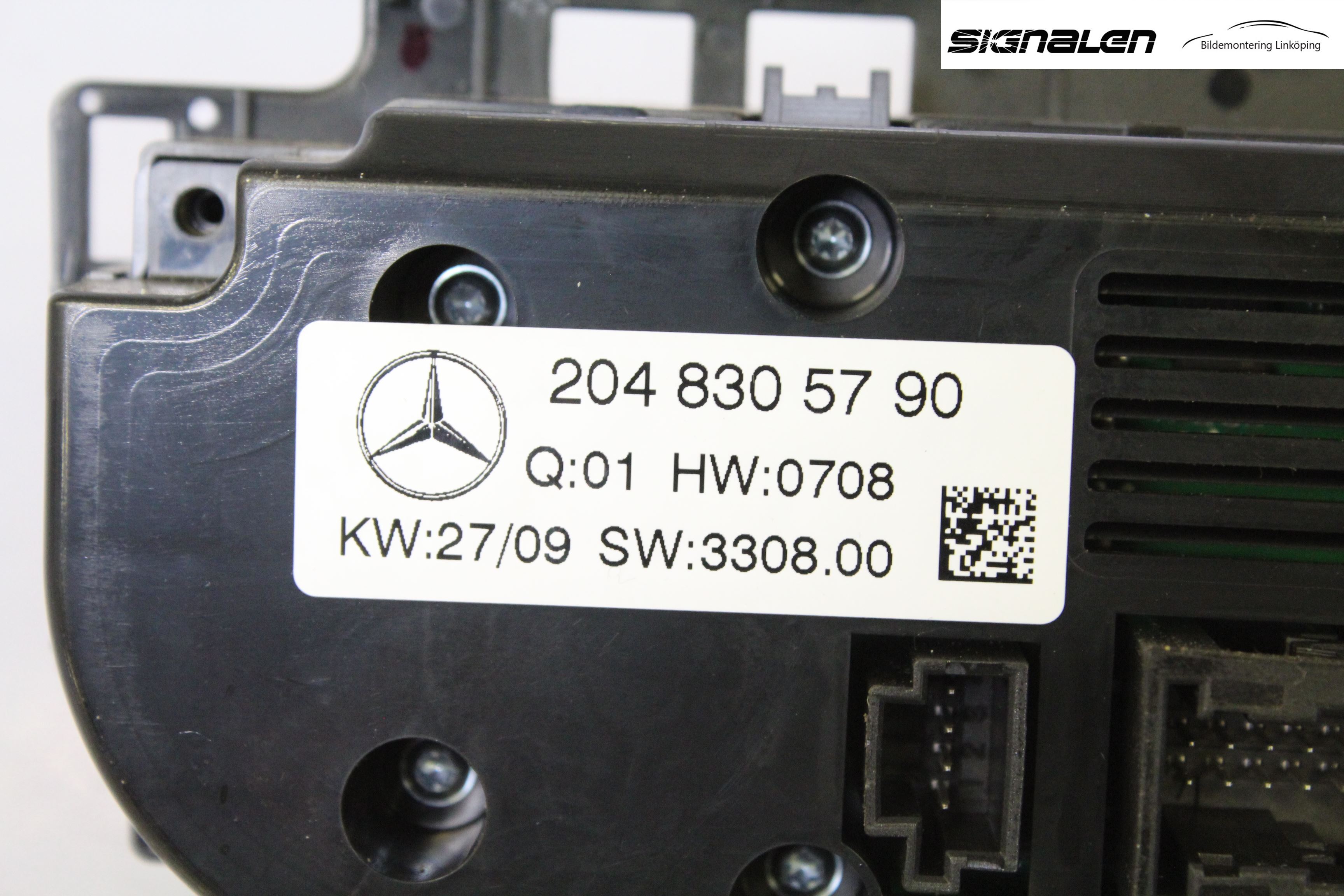 Mercedes-Benz MB C-KLASS (W204) 07-15 Ac Styrenhet Ac Manöveren