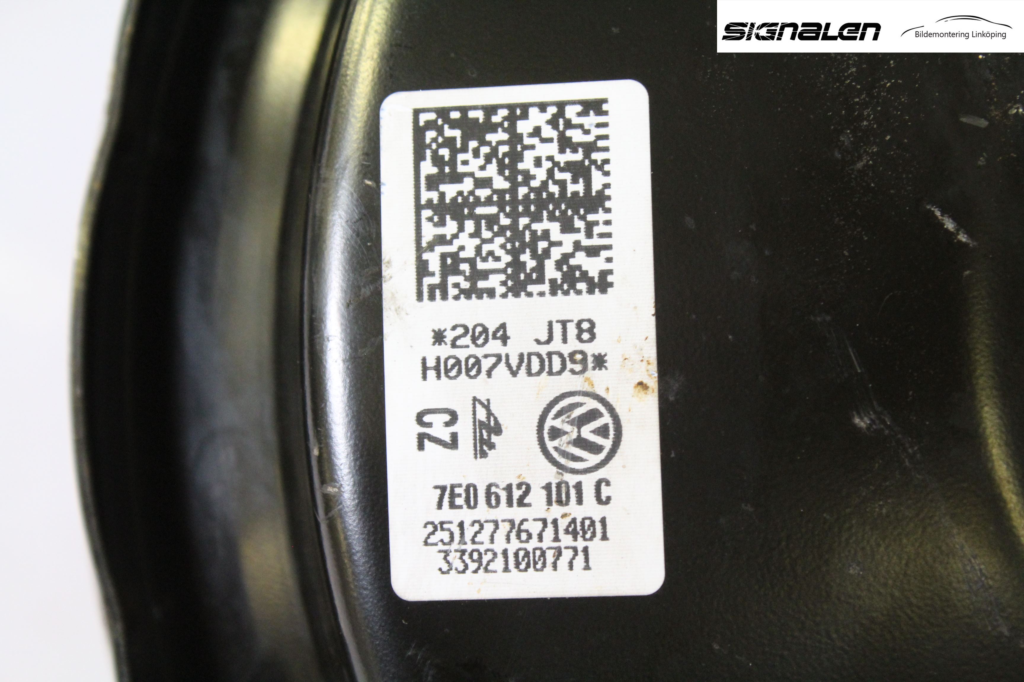 Volkswagen VW TRANSP/CARAVELLE (T5) 04-15 Bromsservo