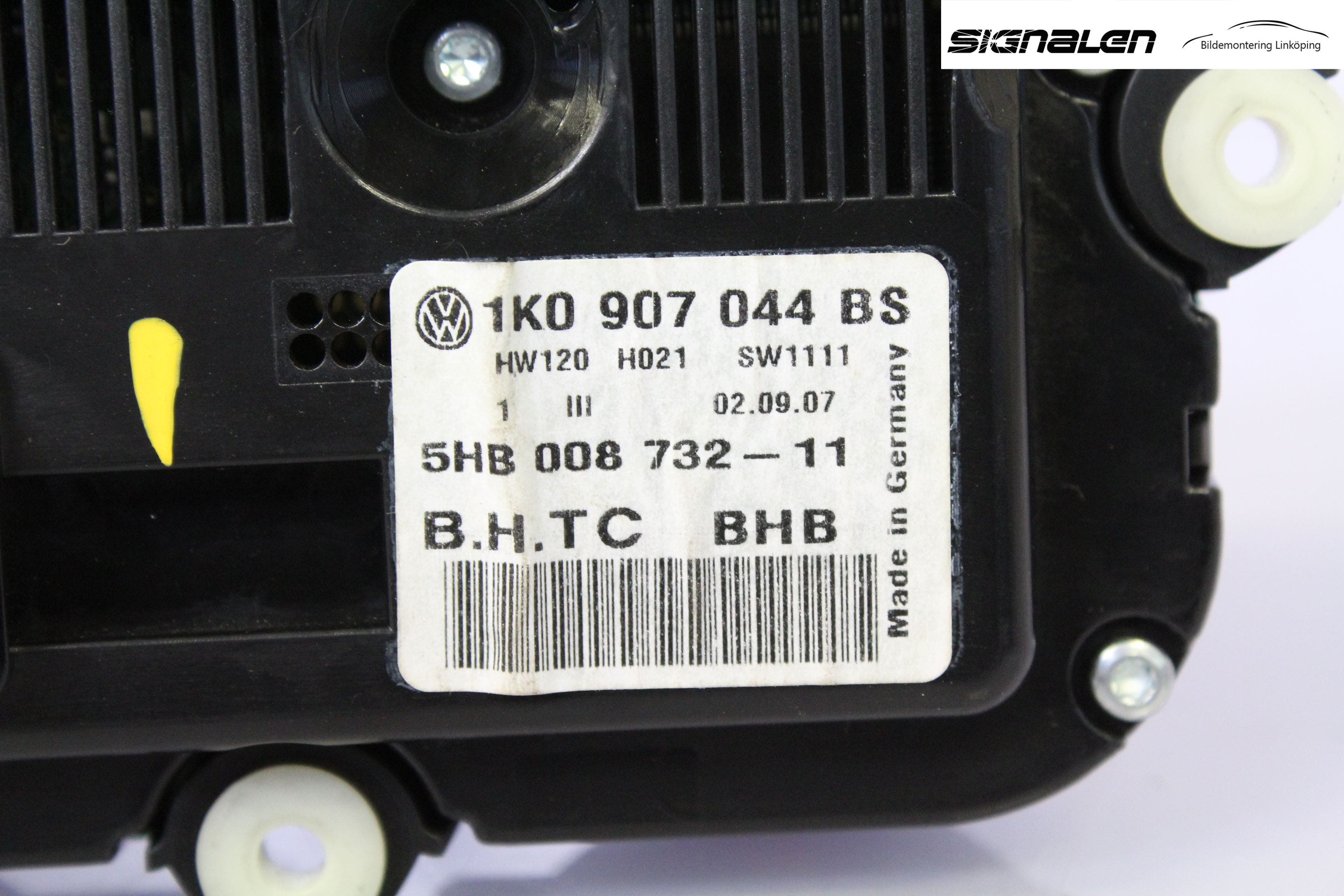 Volkswagen VW TOURAN 03-10 Ac Styrenhet Ac Manöveren