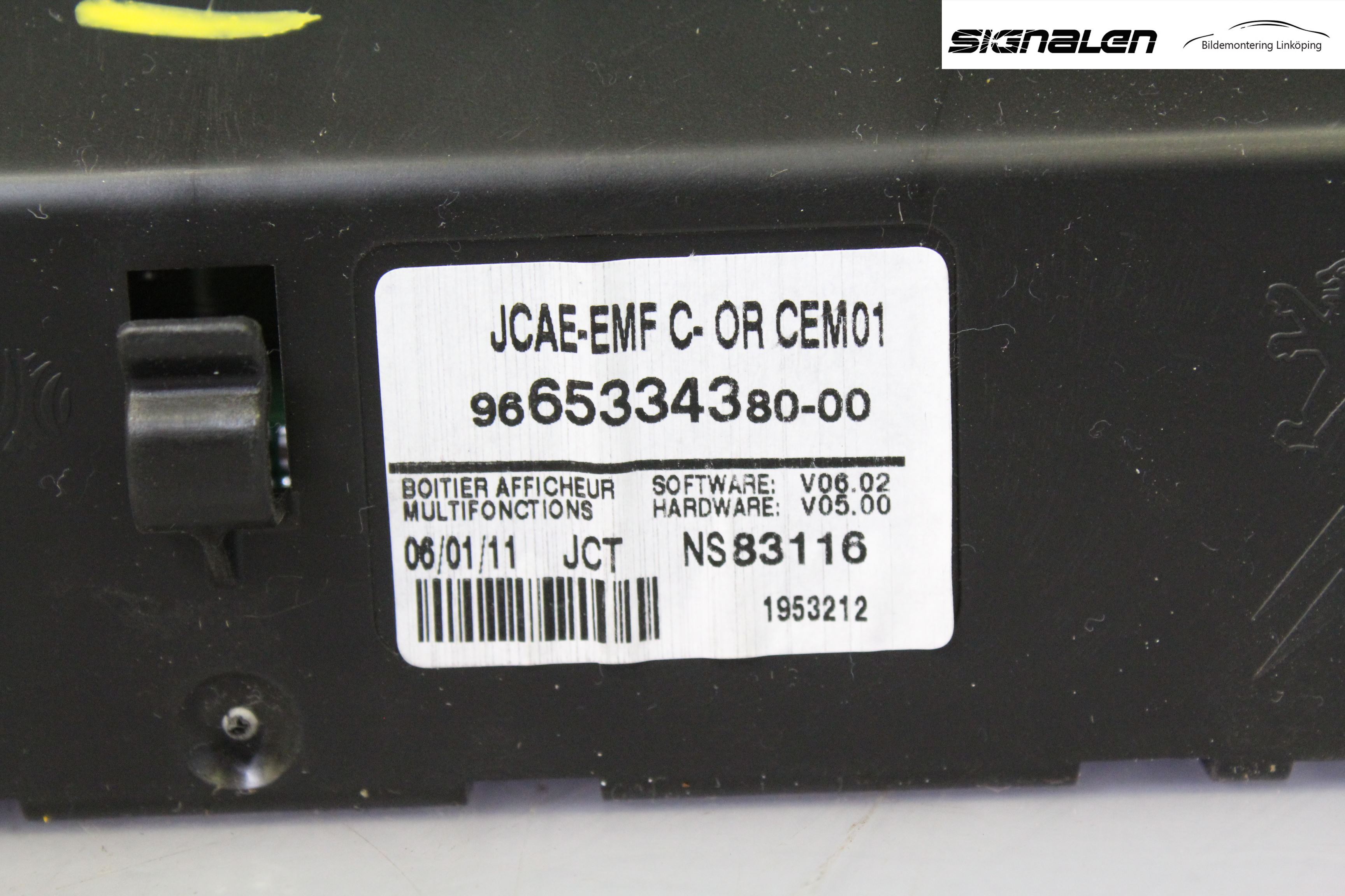 Citroen C4 II 11-18 Färddator