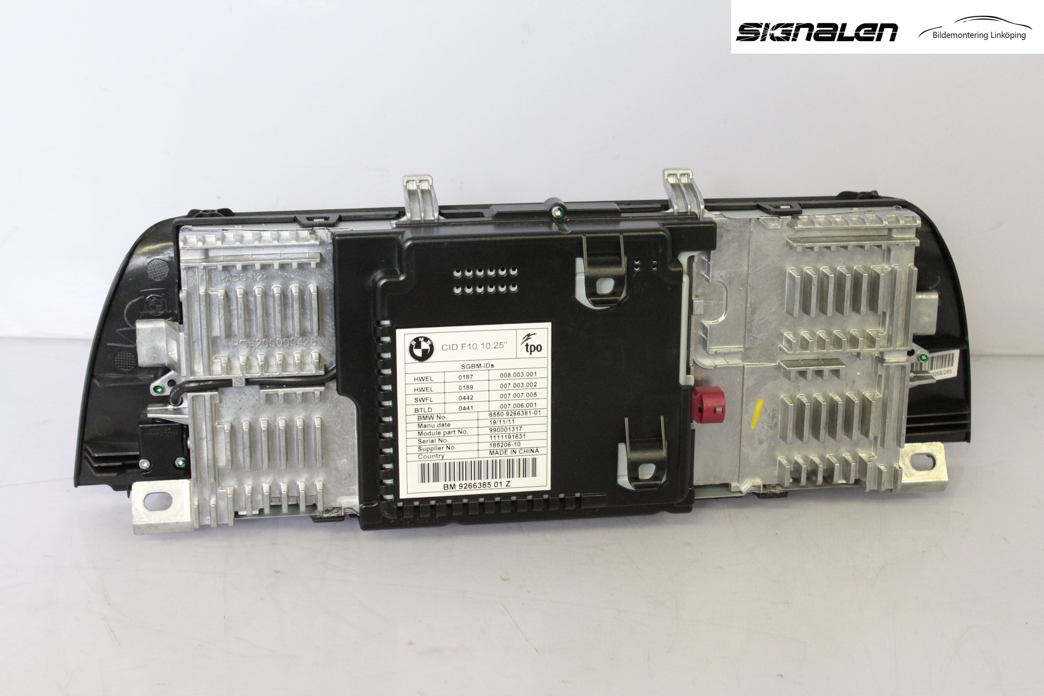 BMW 5 F10/F11/F18 09-17 Färddator