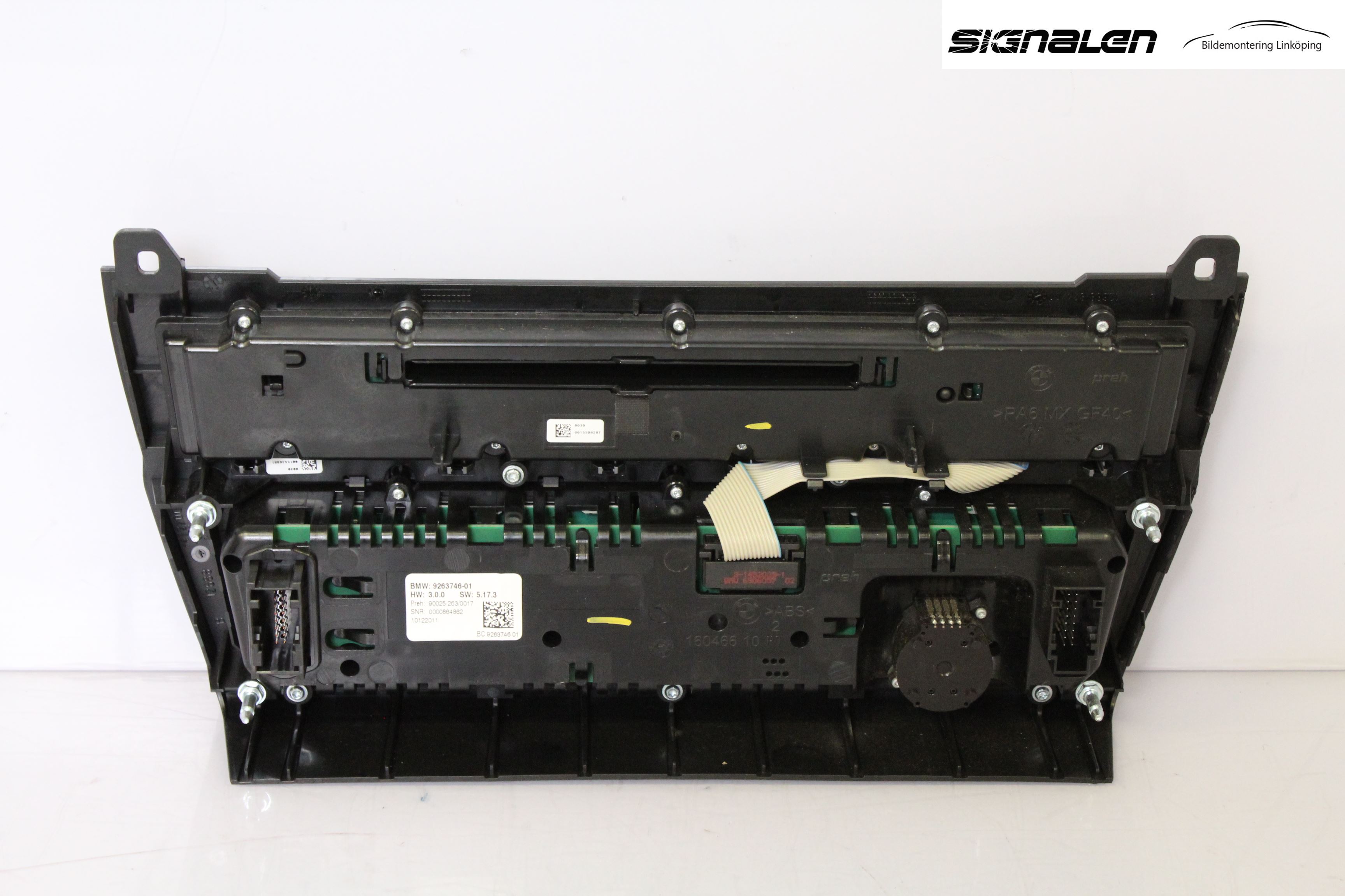 BMW 5 F10/F11/F18 09-17 Ac Styrenhet Ac Manöveren