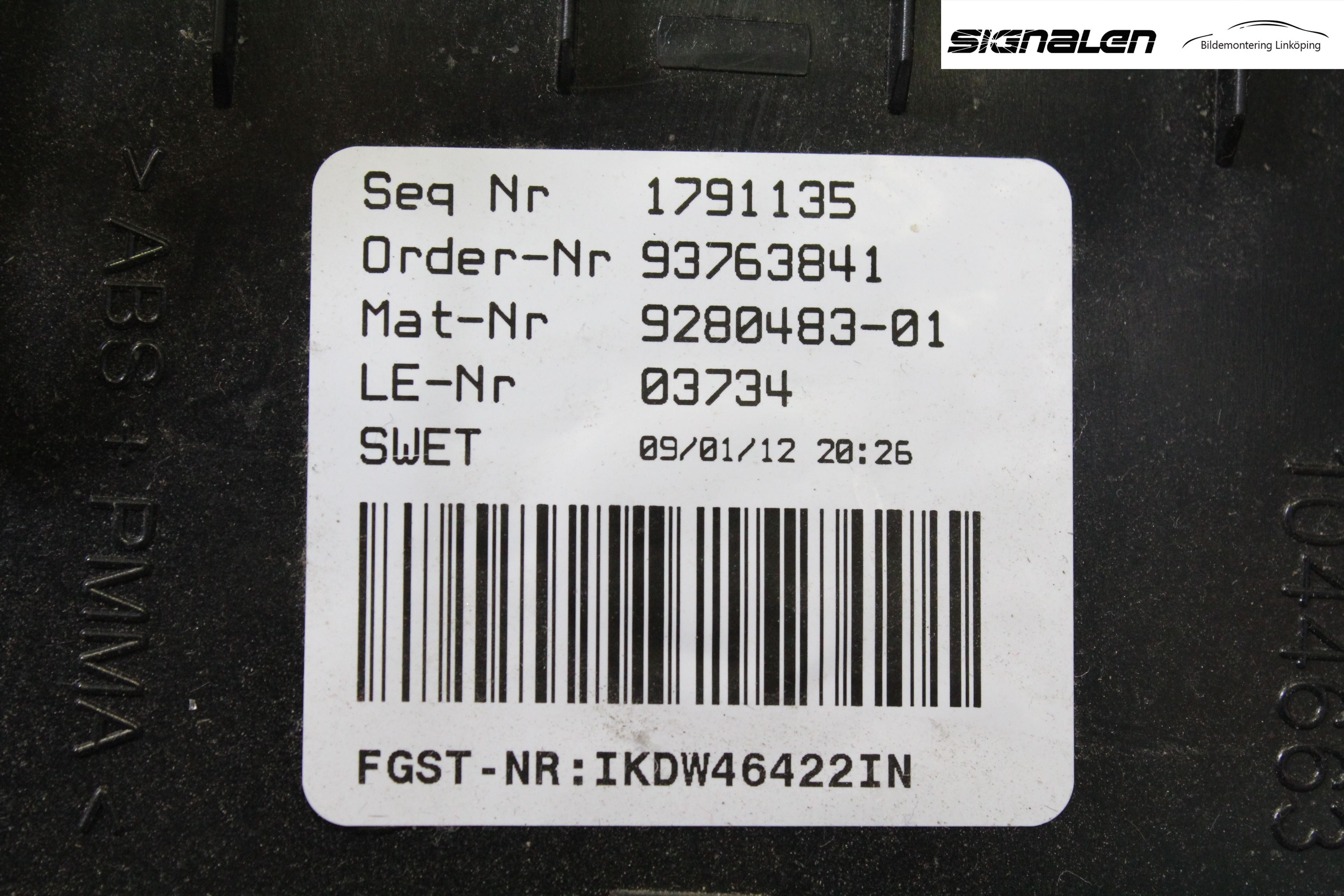 BMW 5 F10/F11/F18 09-17 Instrument Komb