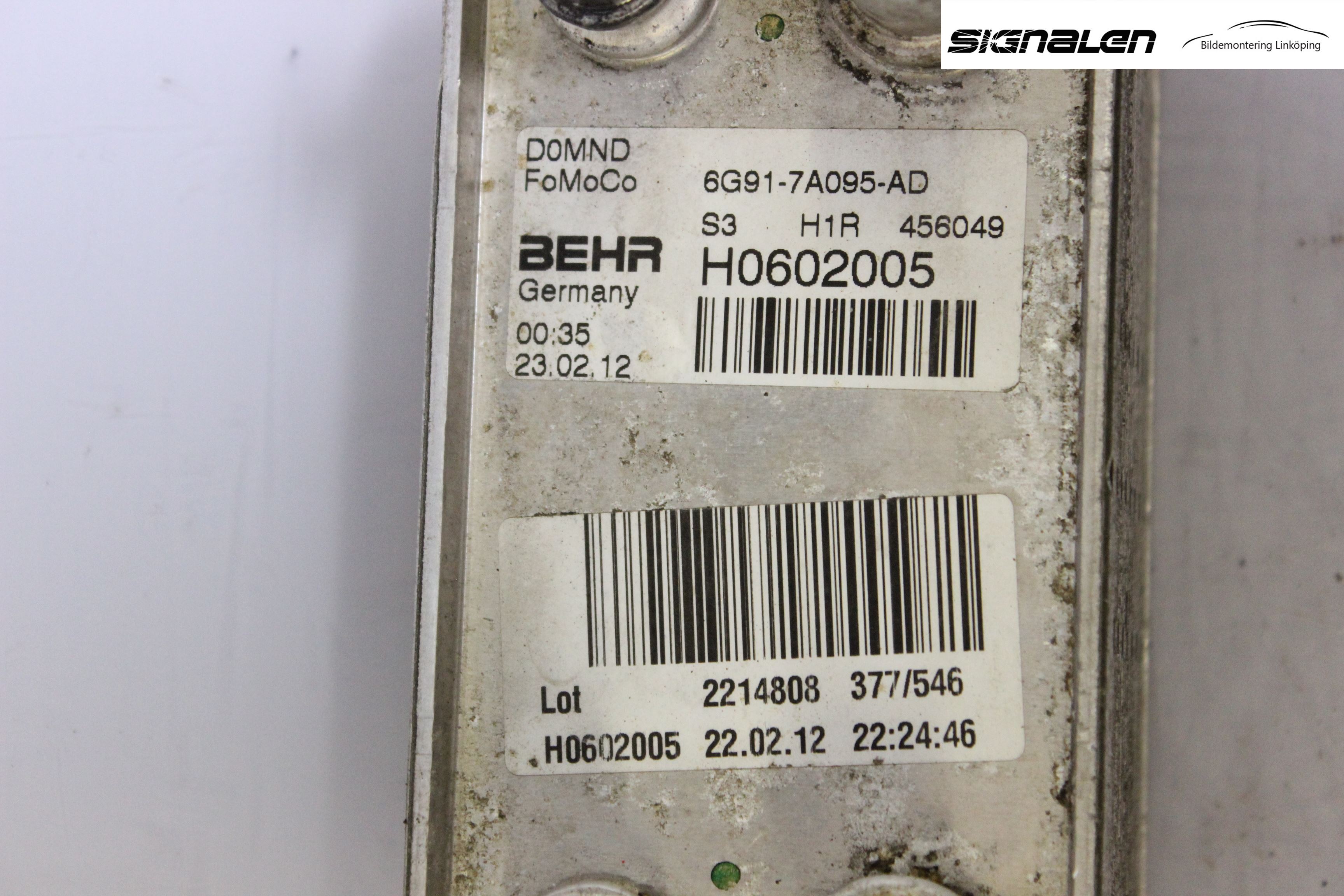 Volvo XC70 08-13 Oljekylare Automat