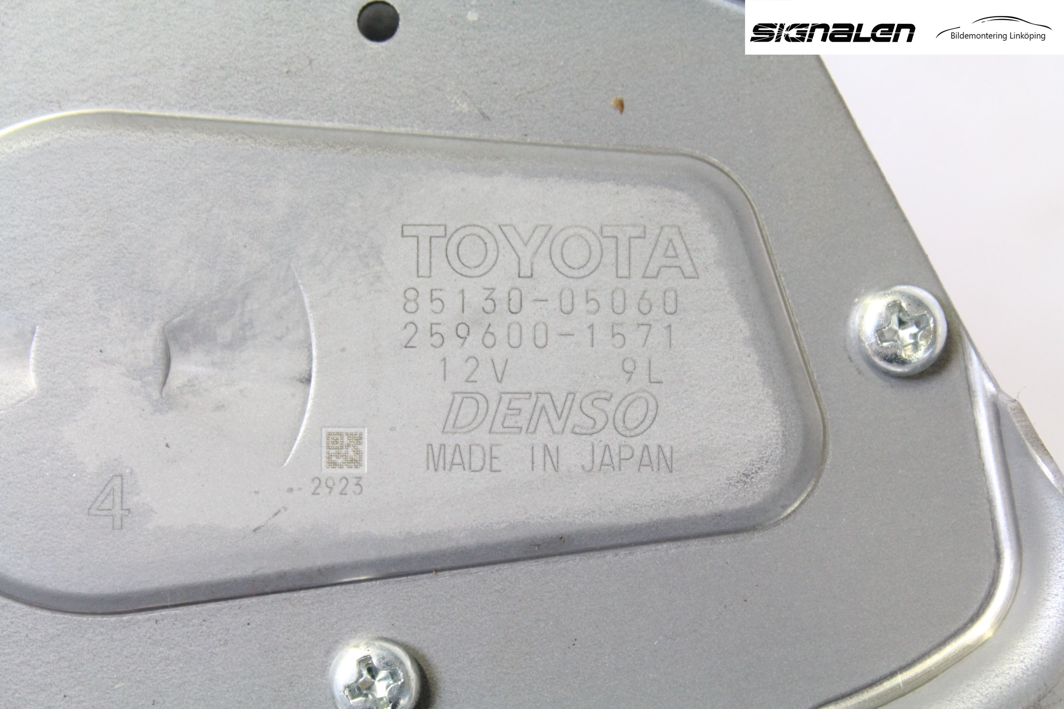 Toyota AVENSIS 09-15 Torkarmotor Baklucka