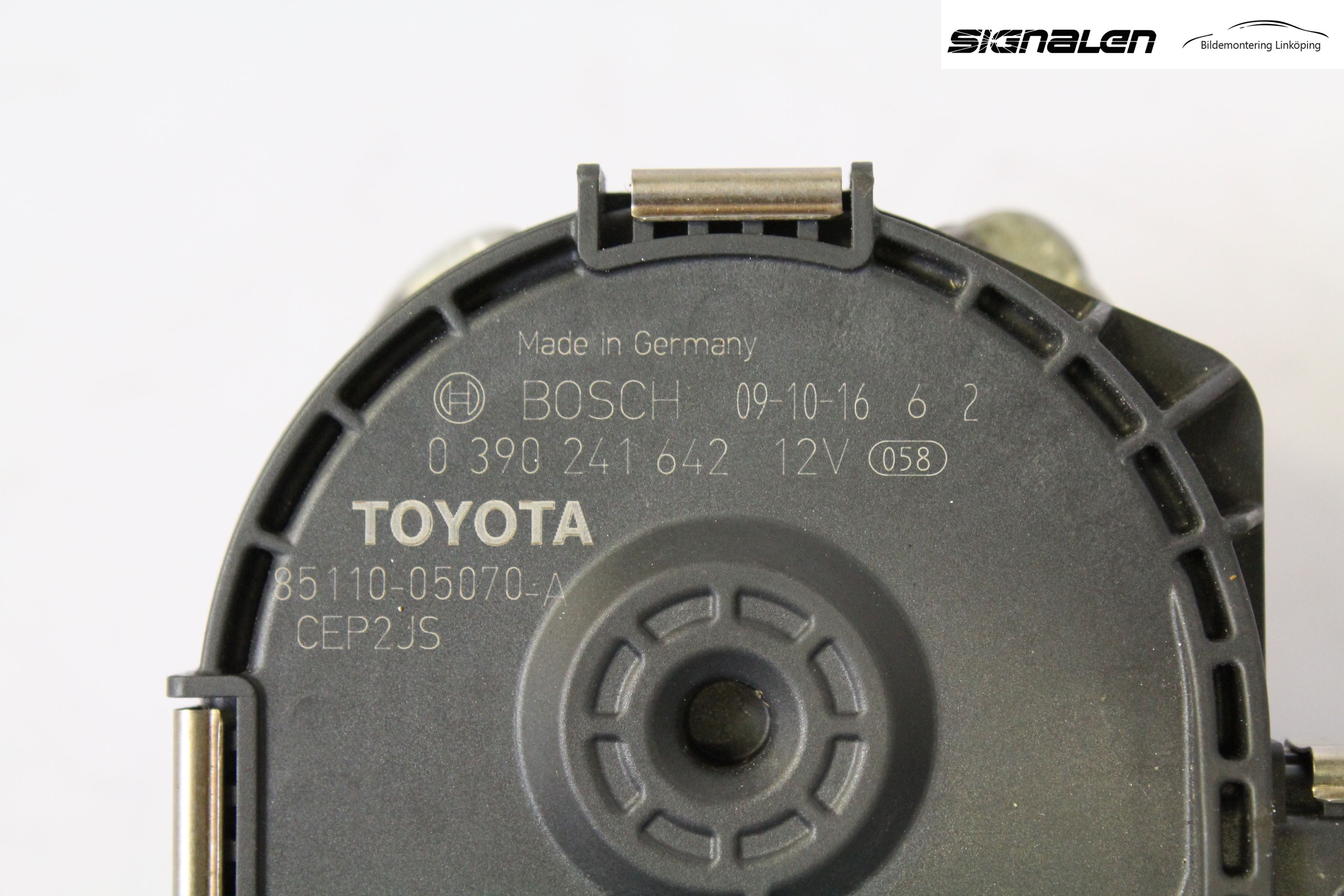 Toyota AVENSIS 09-15 Torkarmotor Vindruta