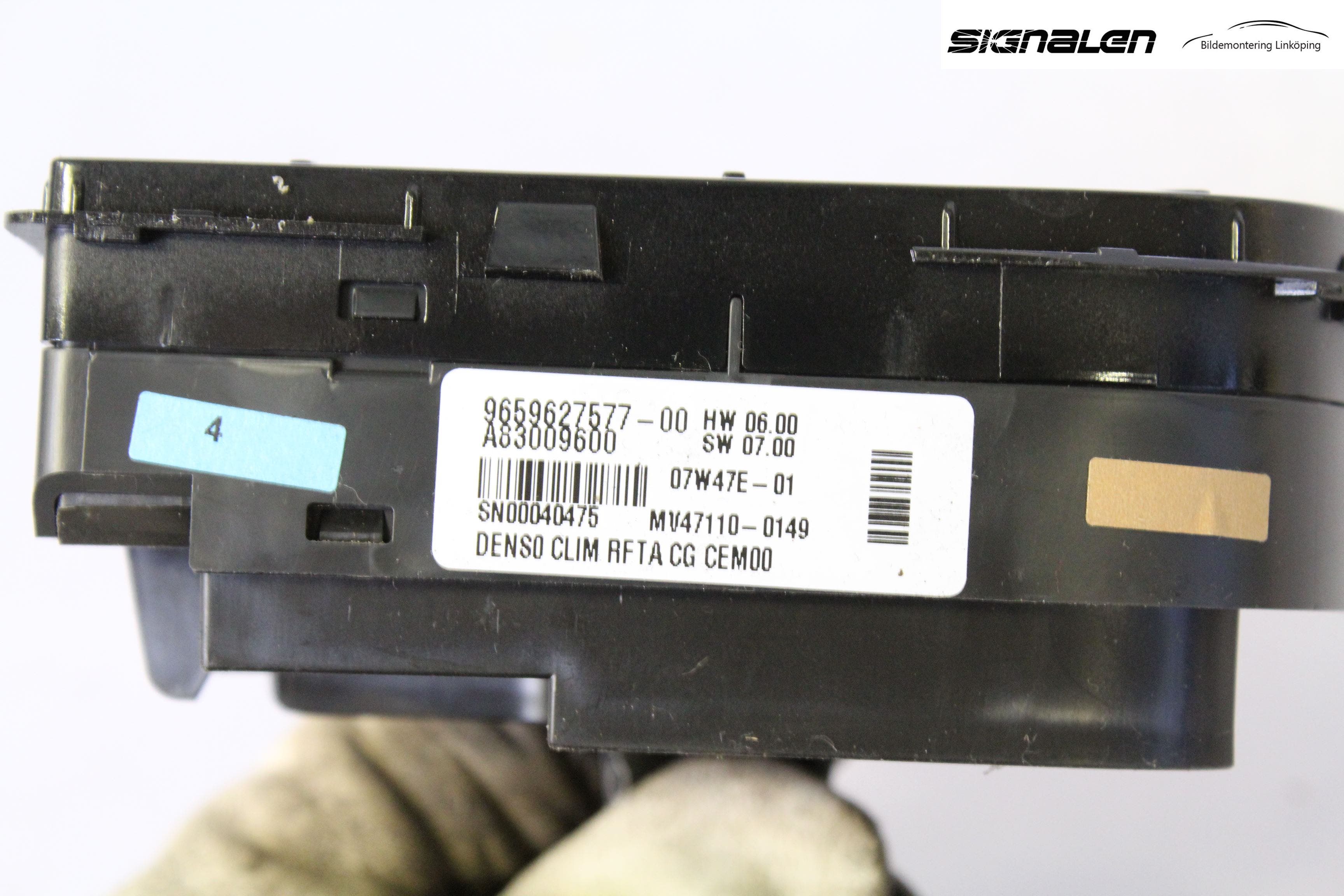 Citroen C4 GRAND PICASSO 07-13 Ac Styrenhet Ac Manöveren