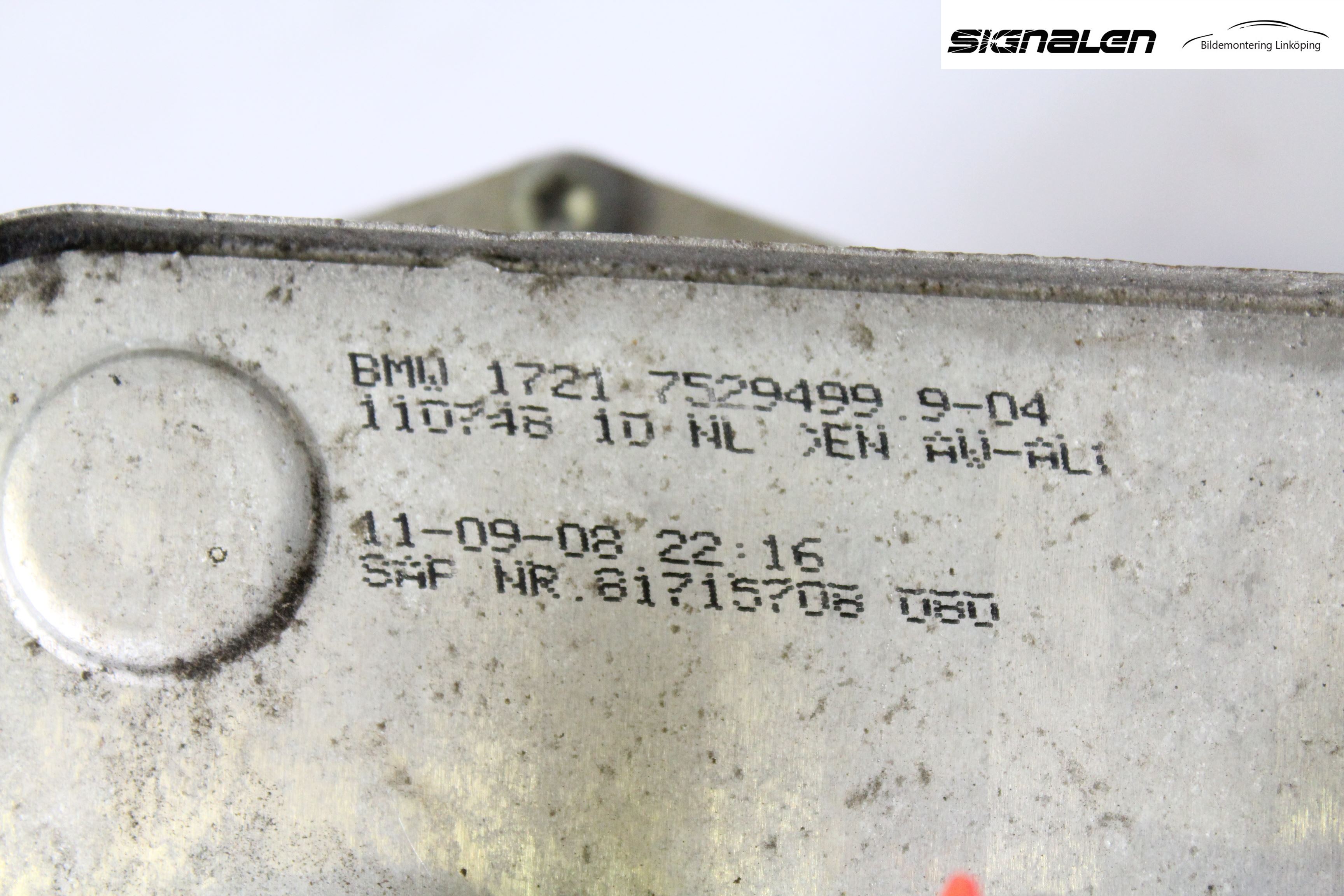 BMW 1 E87/81 5D/3D 03-11 Oljekylare Automat