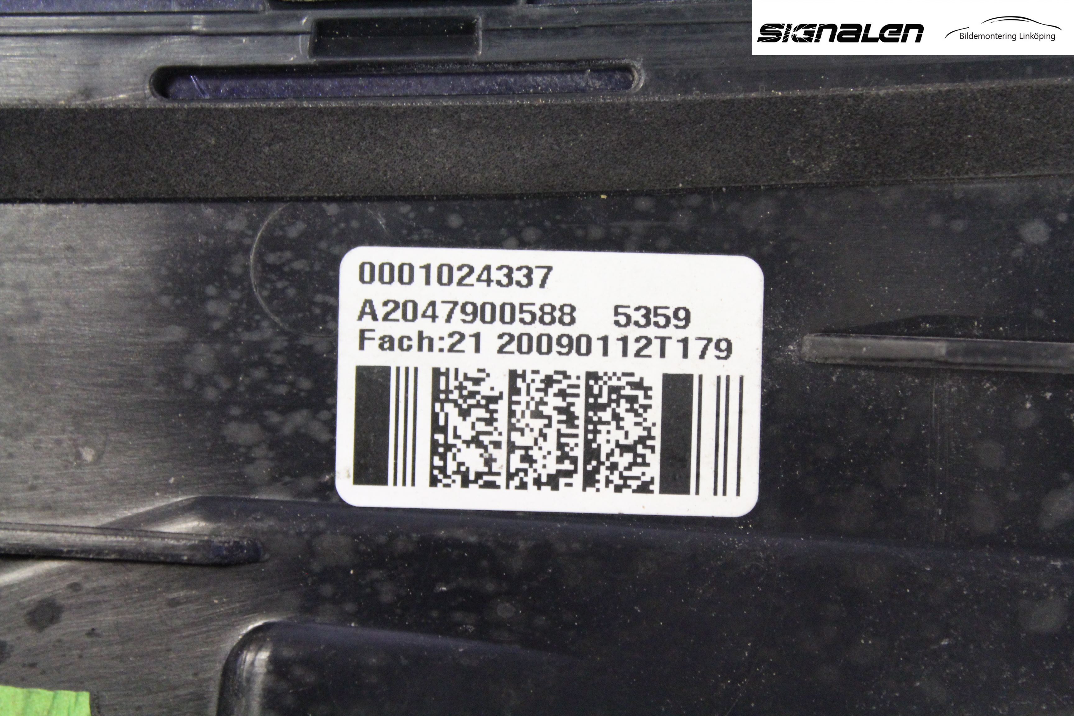 Mercedes-Benz MB GLK-KLASS (X204) 08-16 Spoiler Baklucka